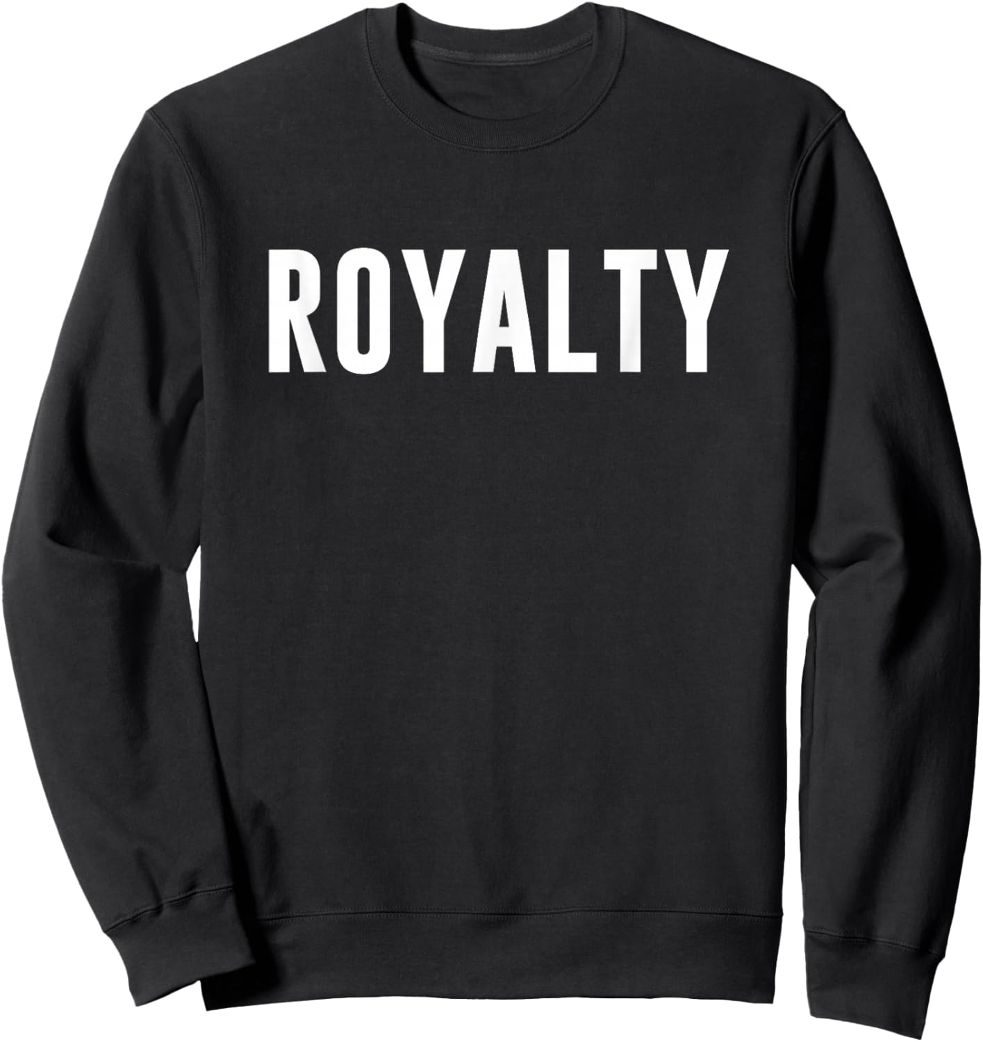 Royalty Sweatshirt - Sweatshirt | Black