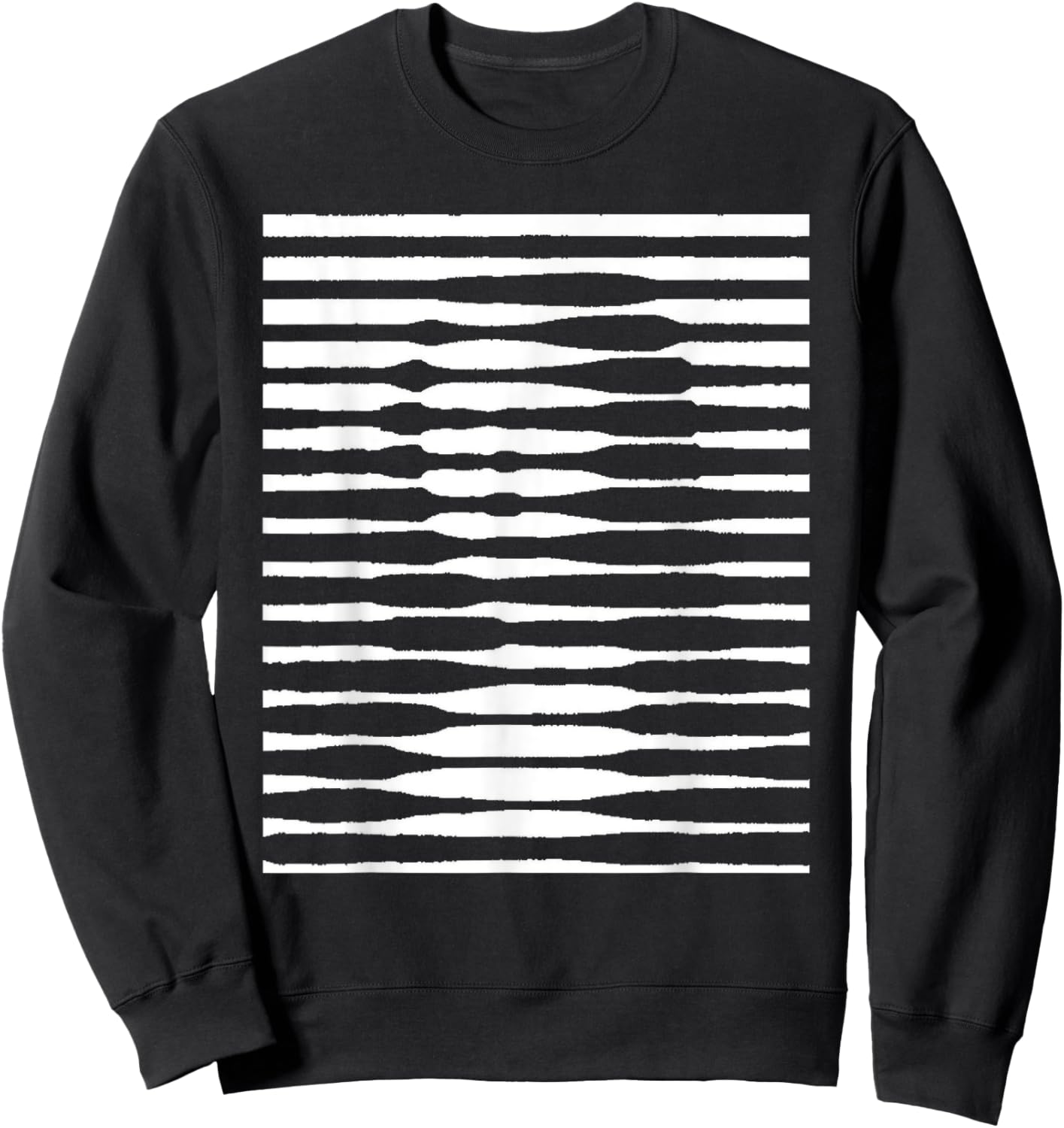 Funny Mona Illusion Lisa Painting Art da Art Vinci Sweatshirt - Sweatshirt | Black