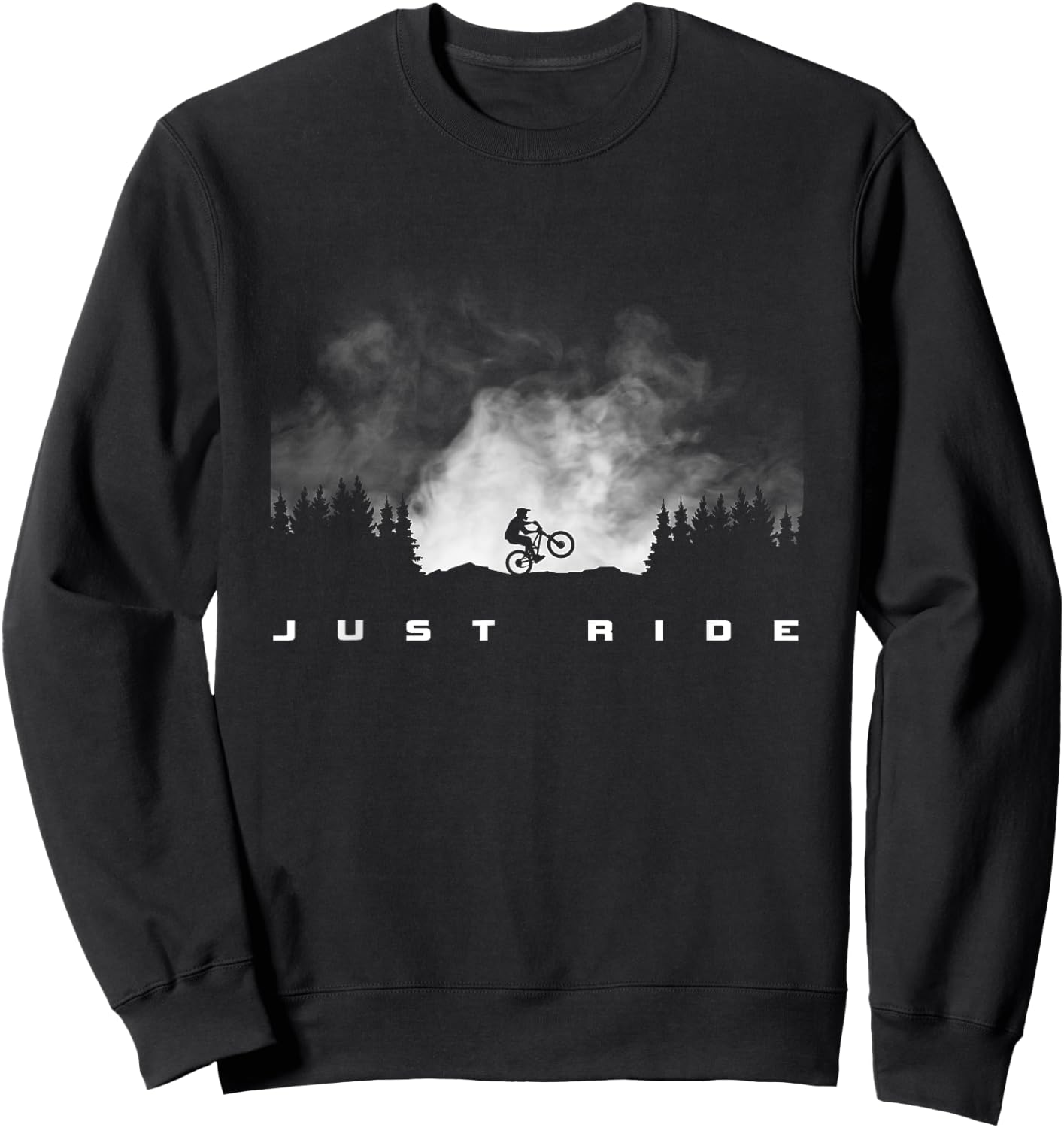 MTB Mountain Bike Sweatshirt - Sweatshirt | Black