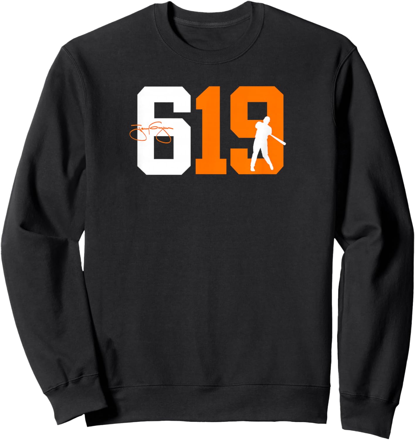 619 San Diego California Area Code Vintage 1998 TG Inspired Sweatshirt - Sweatshirt | Black