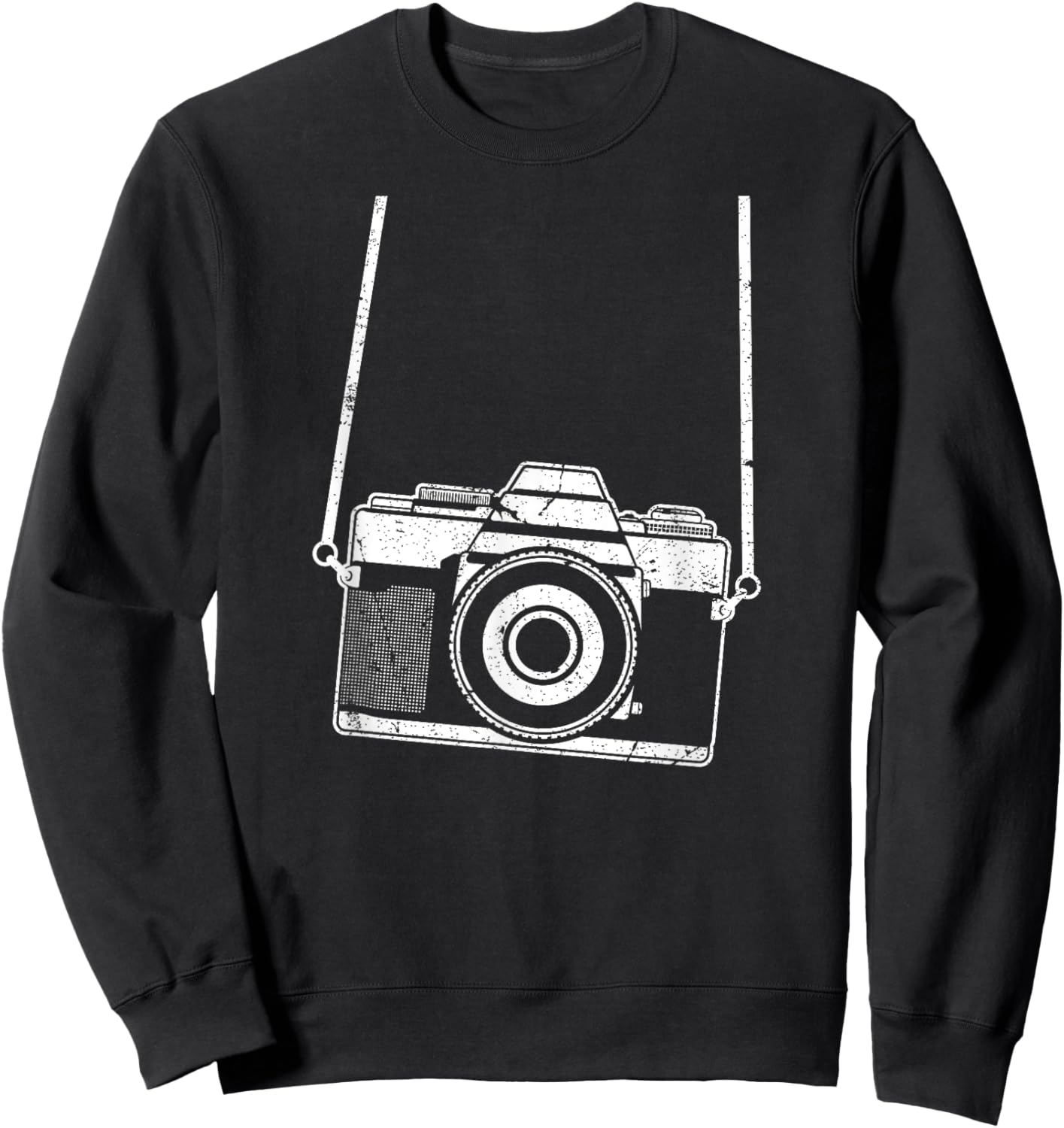 Funny Tourist Camera Photographer Sweatshirt - Sweatshirt | Black