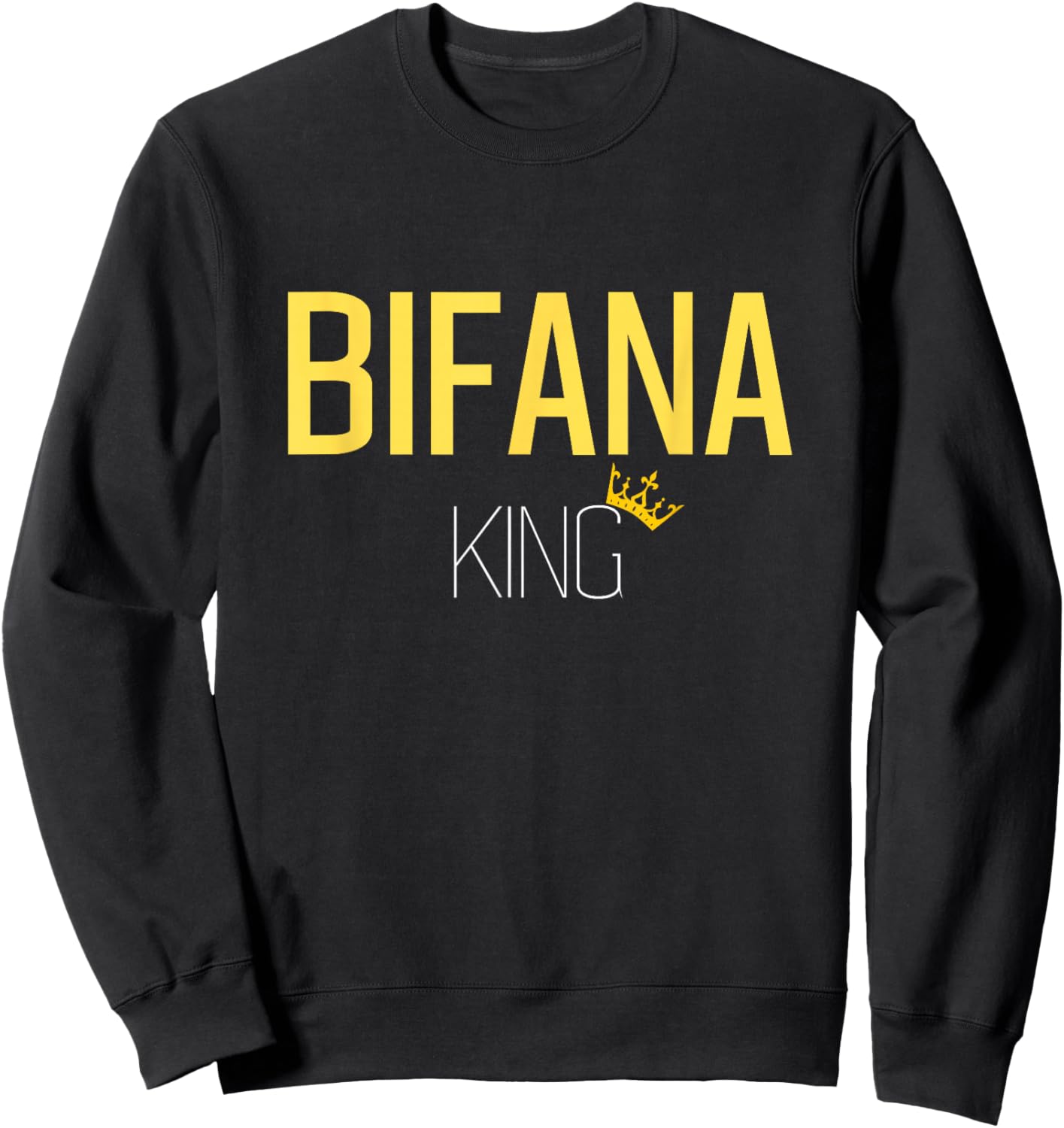 Portugal Pride Bifana King Sweatshirt - Sweatshirt | Black