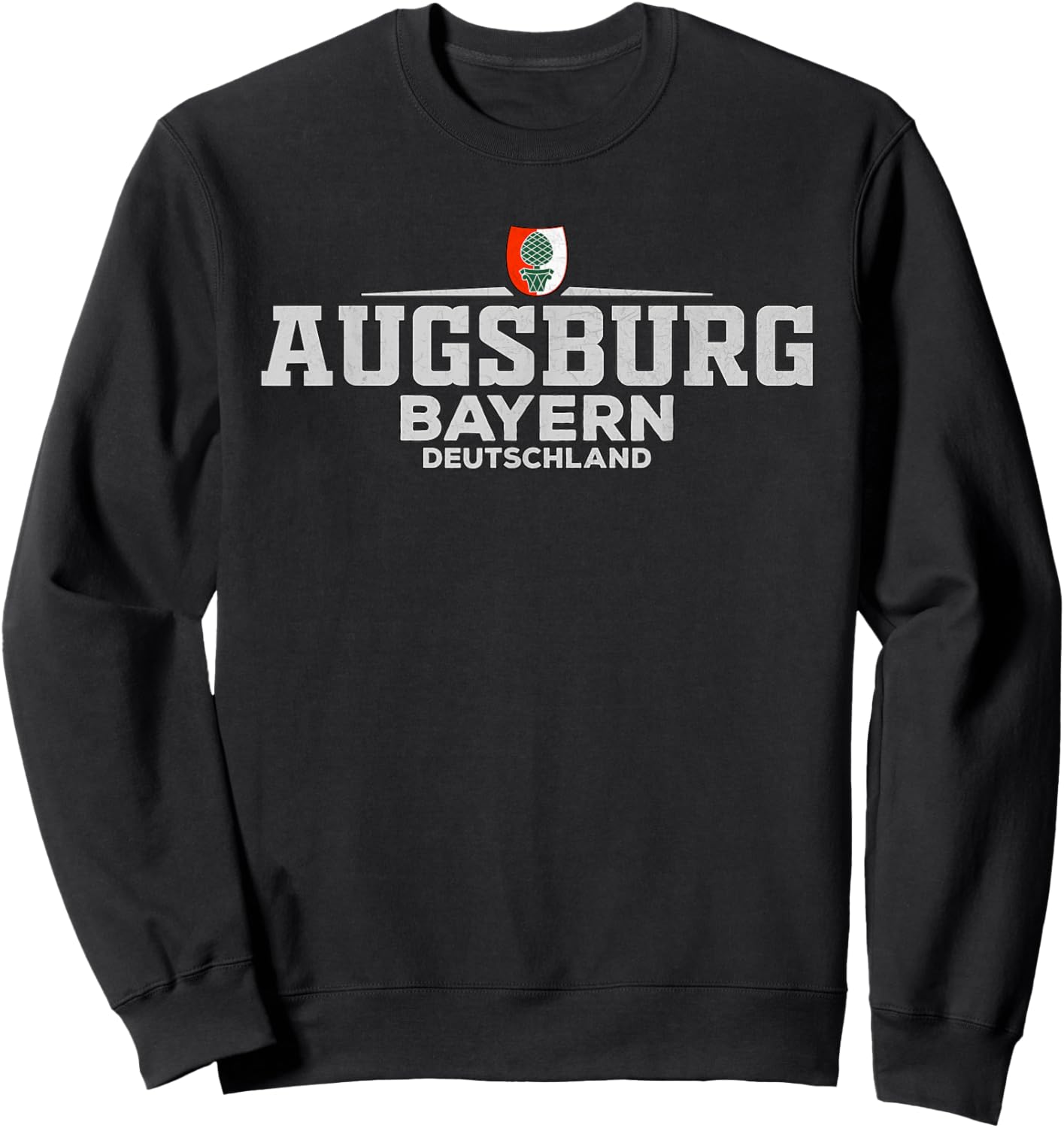 Augsburg Bayern Germany Sweatshirt - Sweatshirt | Black