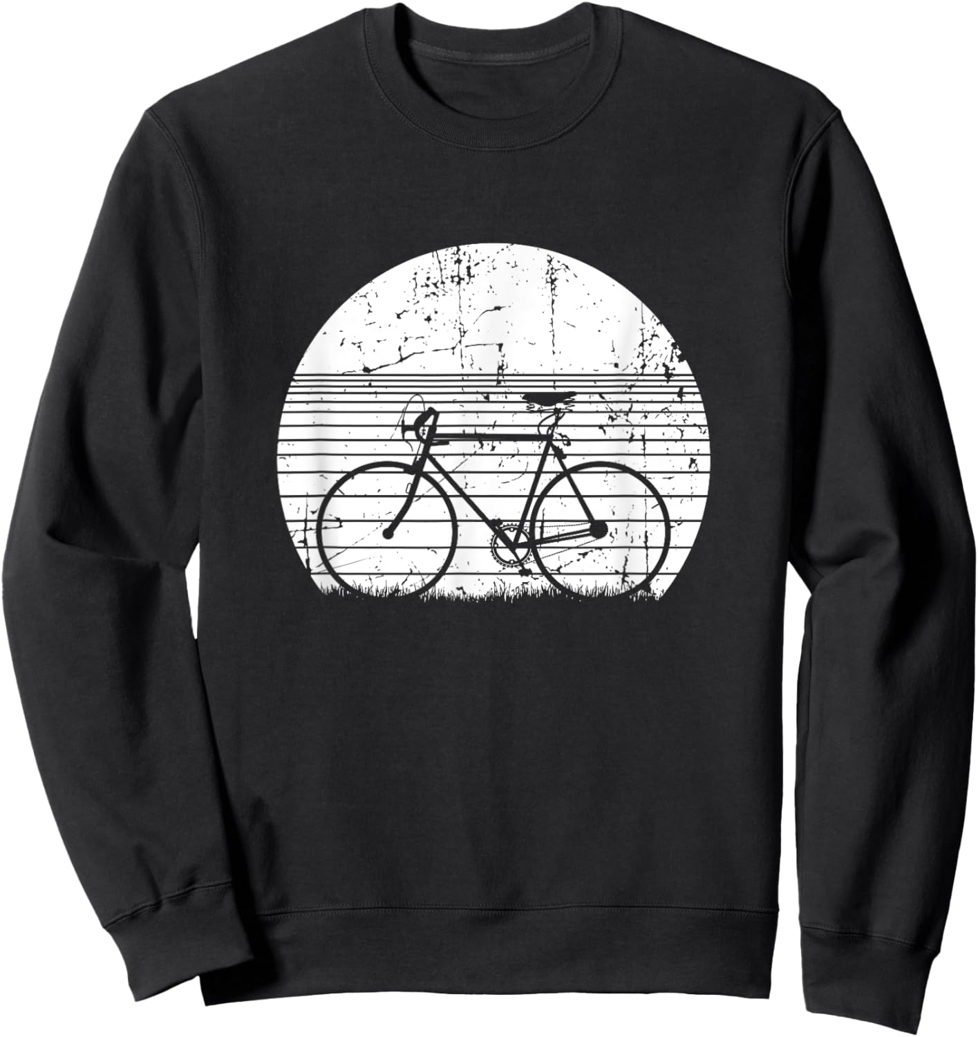 Cycling Racing Bike Cyclist Sweatshirt - Sweatshirt | Black