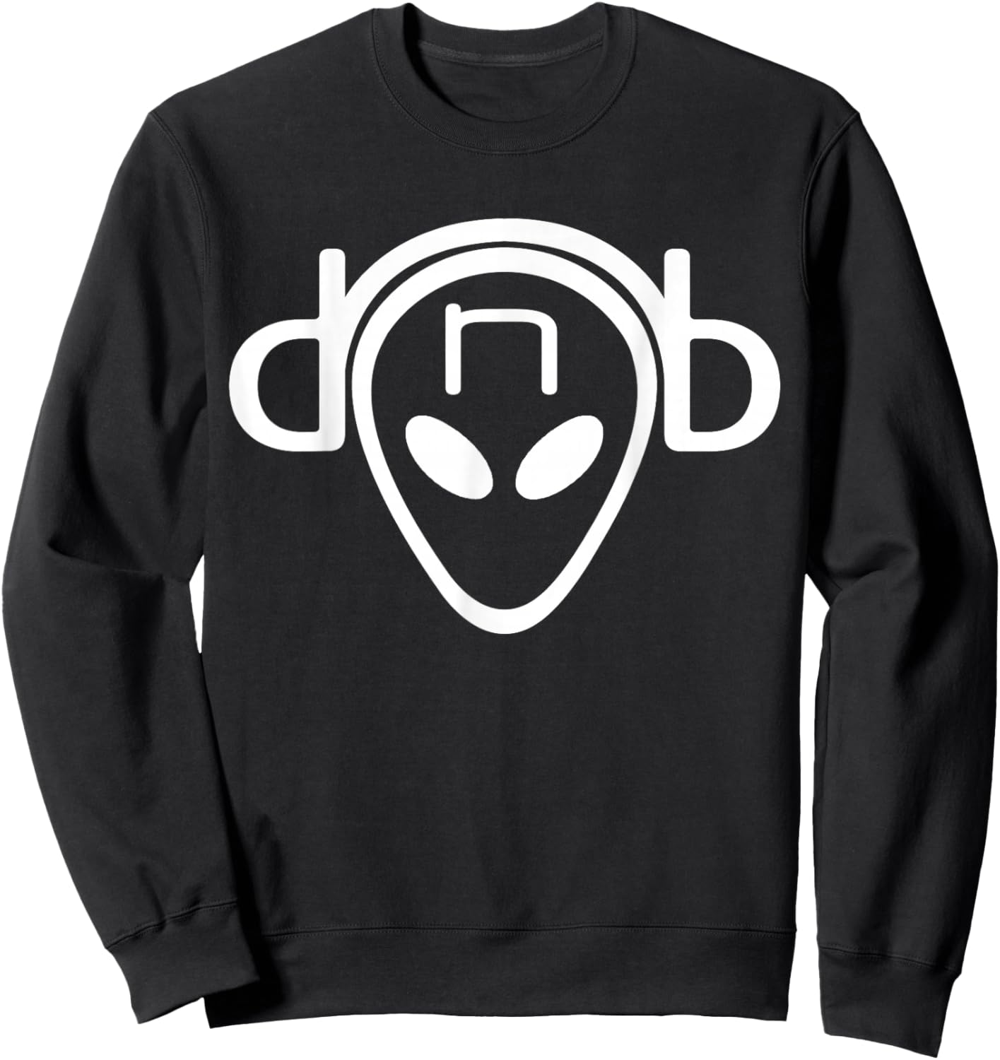 Drum And Bass Alien Dnb Ufo Women Junglist Sweatshirt - Sweatshirt | Black