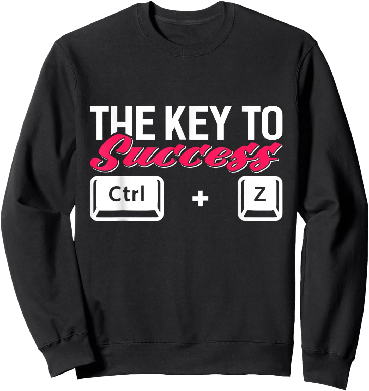 Control Z Funny Programming Computer Sweatshirt - Sweatshirt | Black