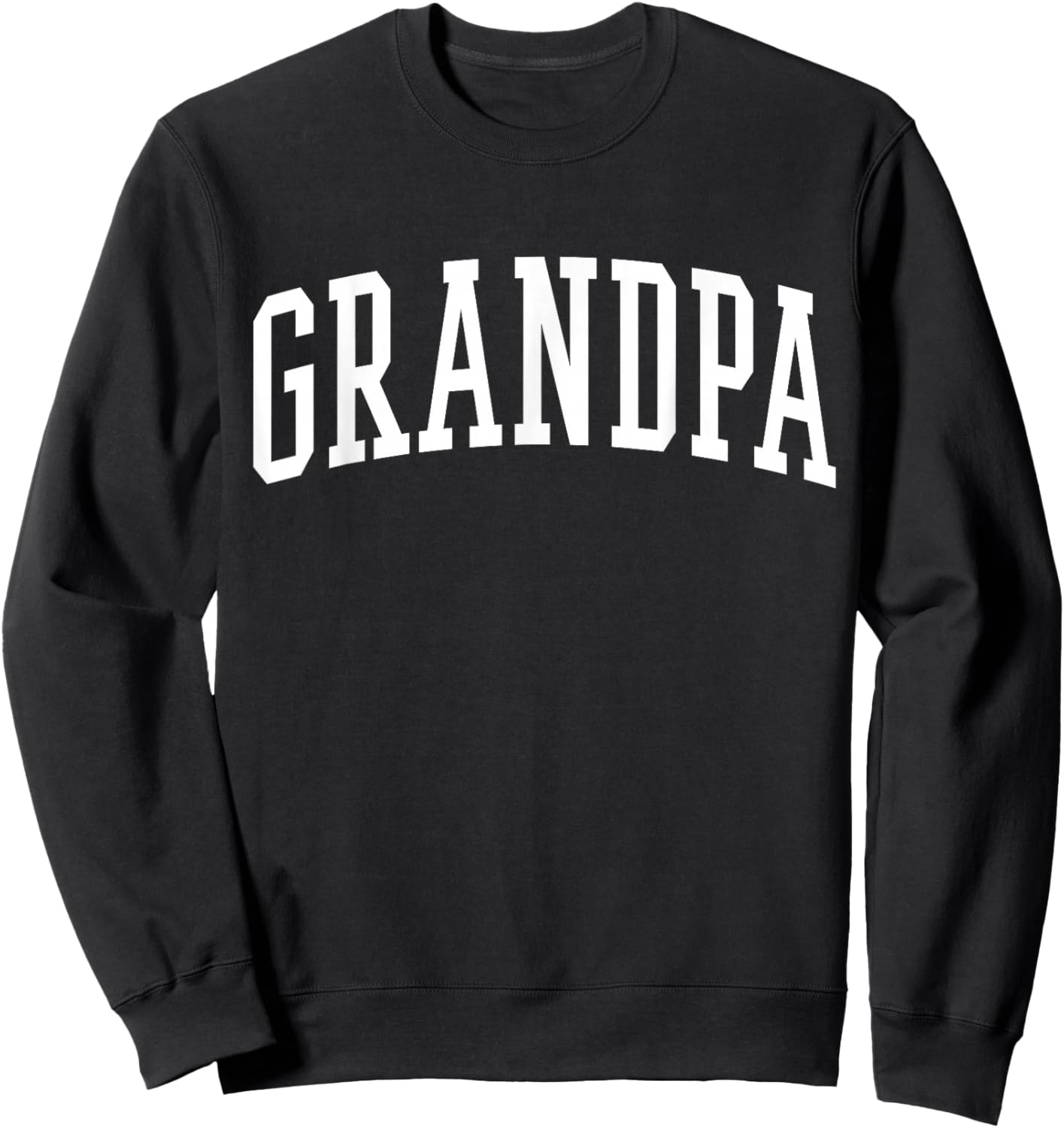 Varsity Grandpa Sweatshirt - Sweatshirt | Black