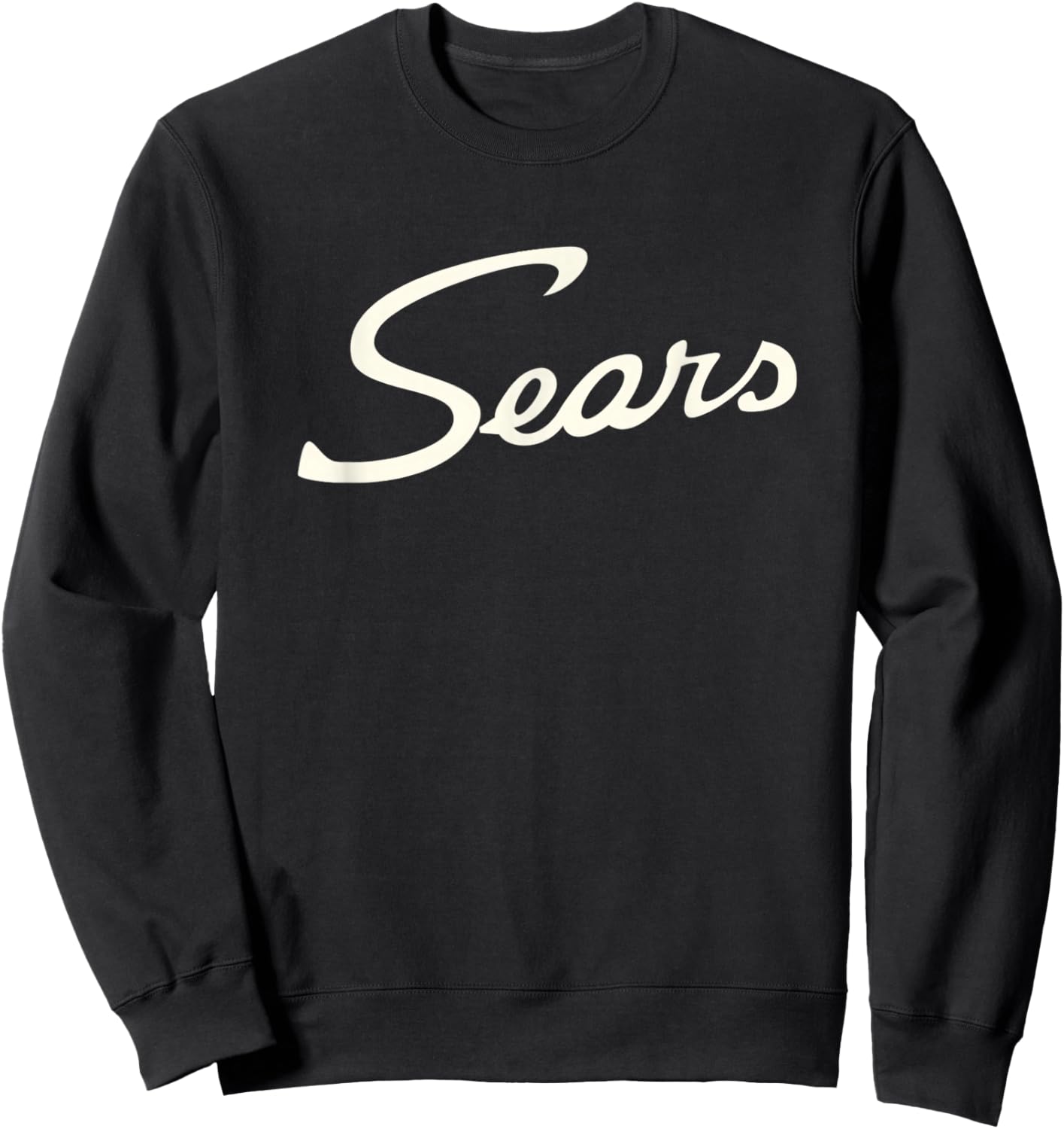 Sears Department Retro Vintage Sweatshirt - Sweatshirt | Black