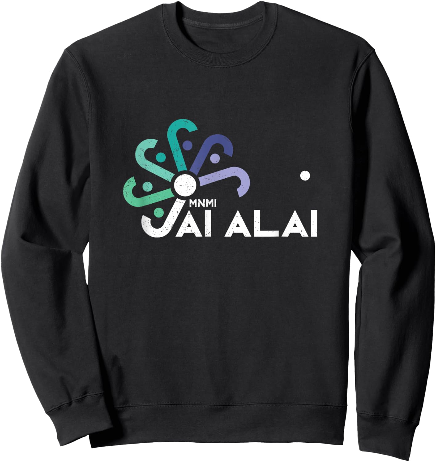 Jai Alai Colors Funny Basque Sport Sweatshirt - Sweatshirt | Black