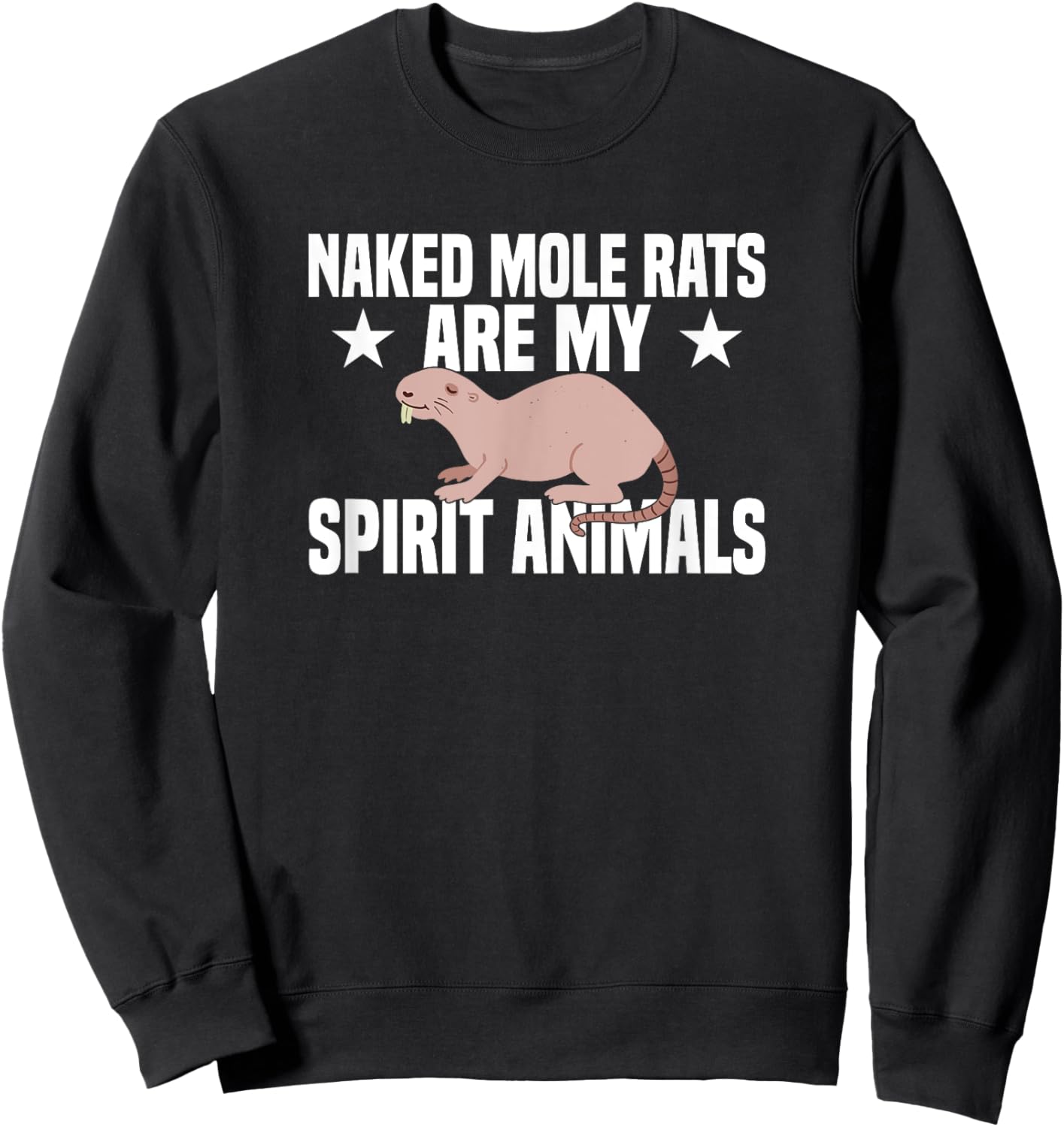 Naked Mole Rat Lover Sweatshirt - Sweatshirt | Black