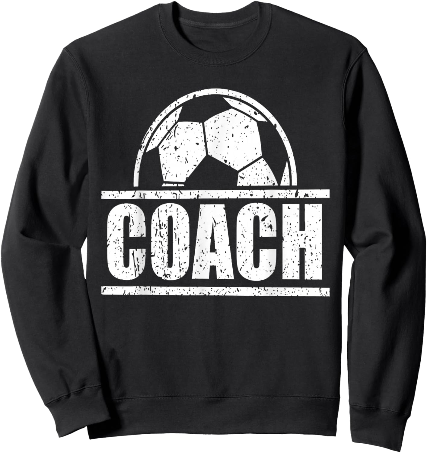 Soccer Coach Sports Coaching Staff Soccer Dad Father's Day Sweatshirt - Sweatshirt | Black