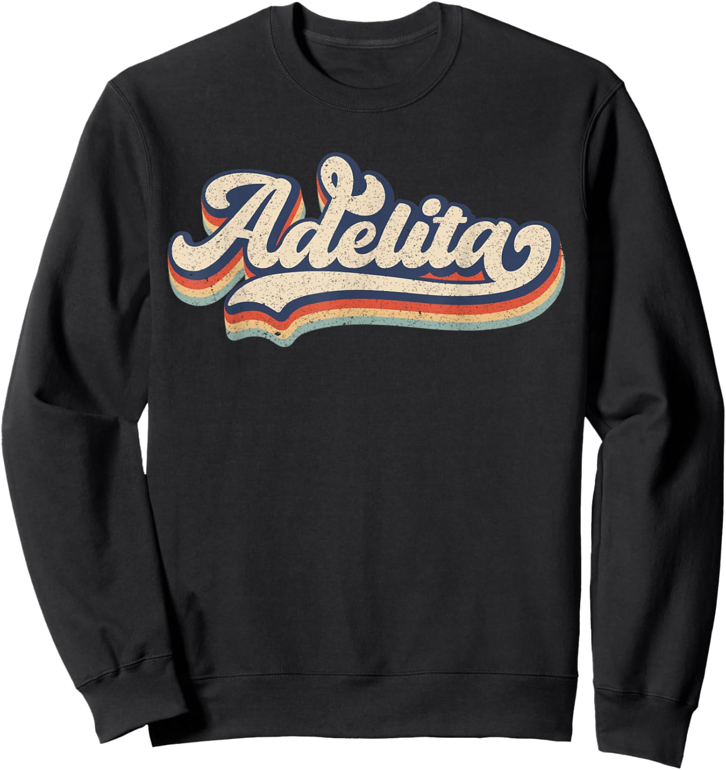 La Adelita Mexican Soldier Retro Adelita Sweatshirt - Sweatshirt | Black