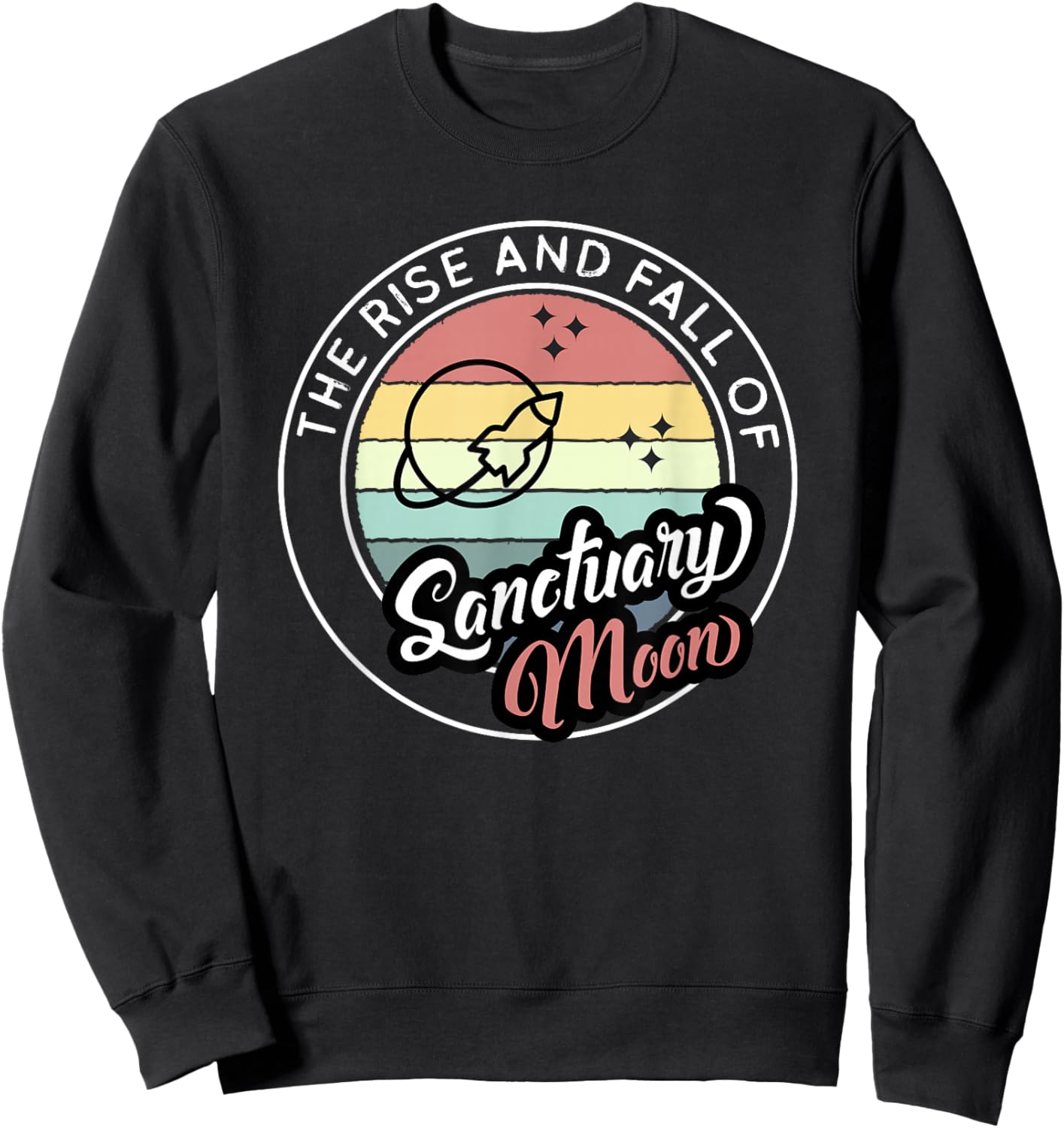 The Rise and Fall of Sanctuary Moon Sweatshirt - Sweatshirt | Black