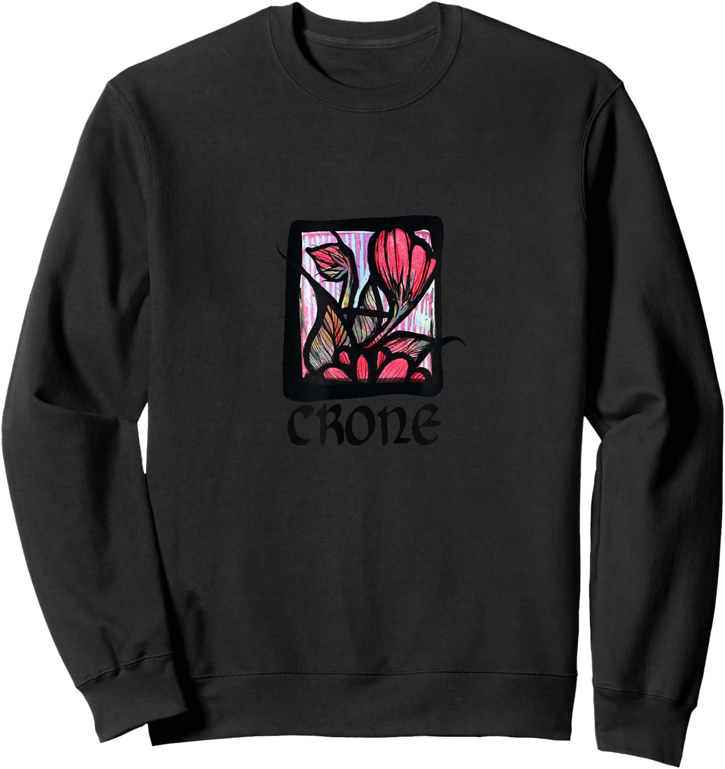 Crone Woman Sweatshirt - Sweatshirt | Black