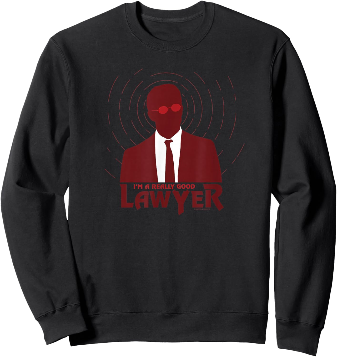 Marvel Spider-Man No Way Home I'm A Really Good Lawyer Sweatshirt - Sweatshirt | Black