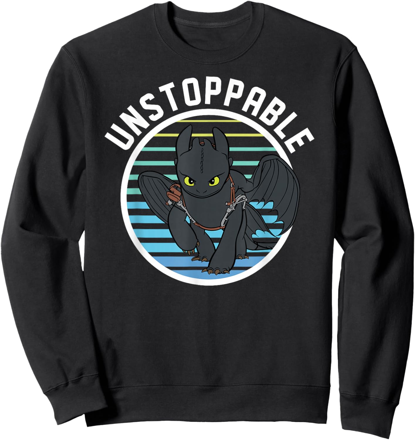 How to Train Your Dragon 3 Toothless Shirt Sweatshirt - Sweatshirt | Black