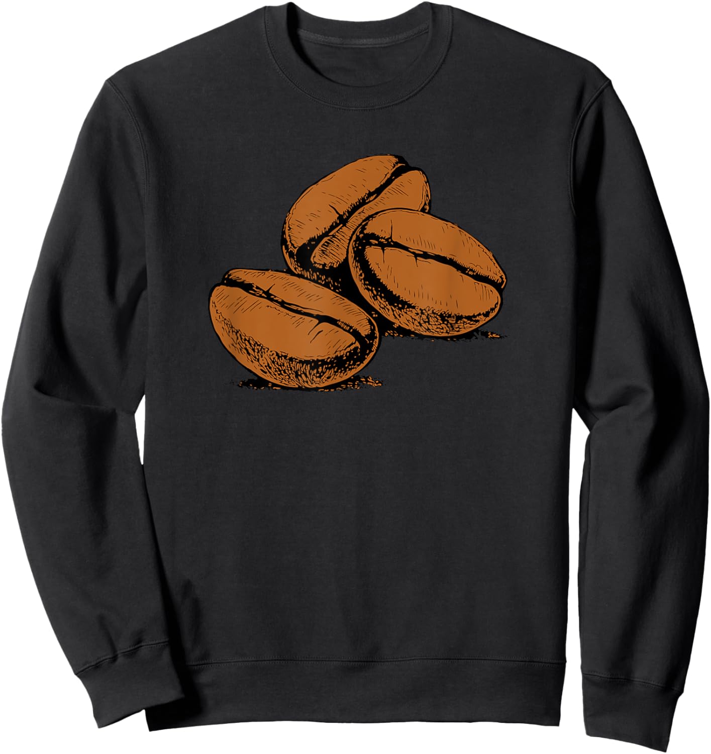 Coffee Lover - Caffeine Espresso Coffee Beans Sweatshirt - Sweatshirt | Black