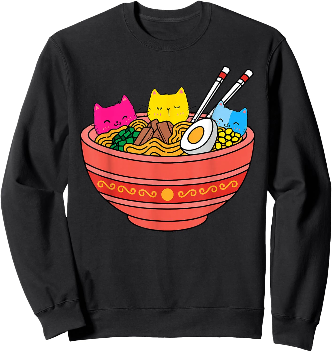 Pansexual Cats Pansexual Pride Sweatshirt - Sweatshirt | Black
