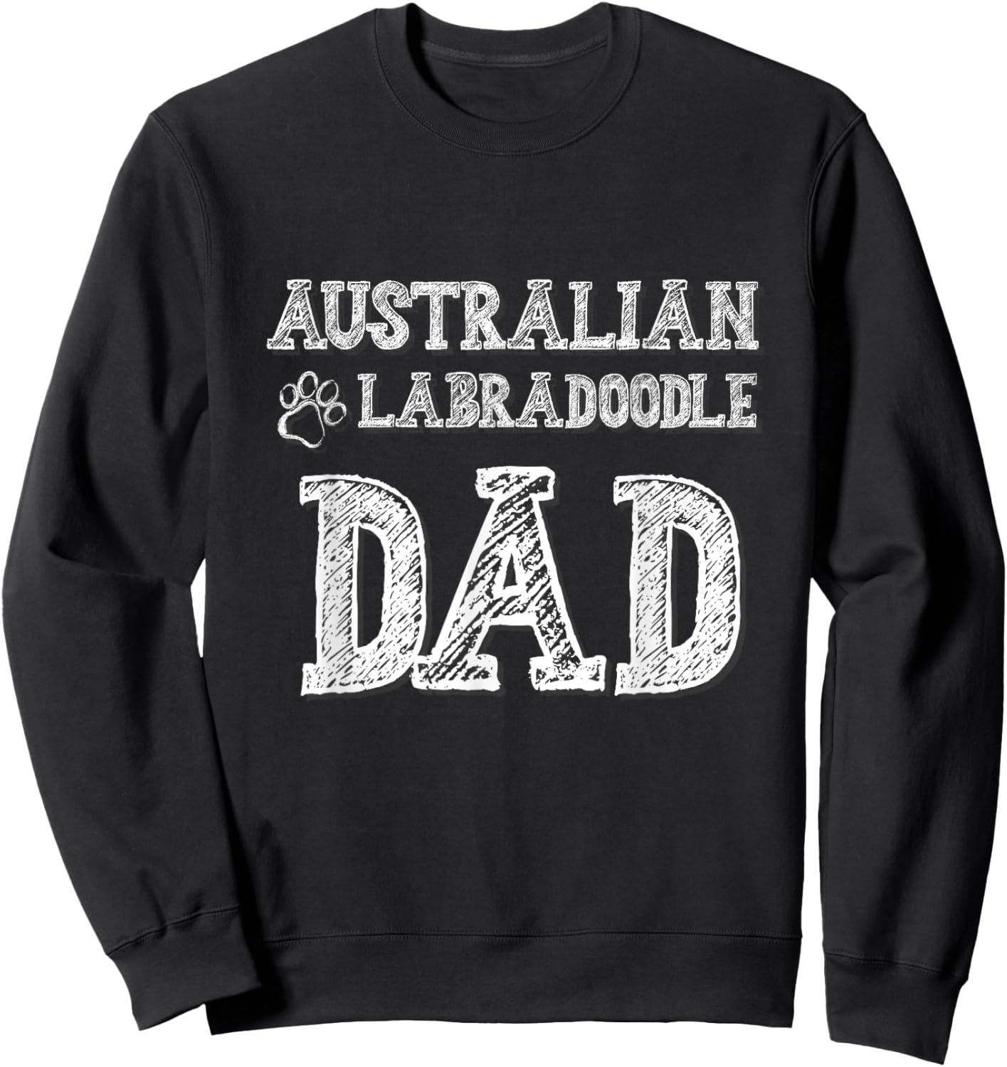 Australian Labradoodle Dad Sweatshirt - Sweatshirt | Black
