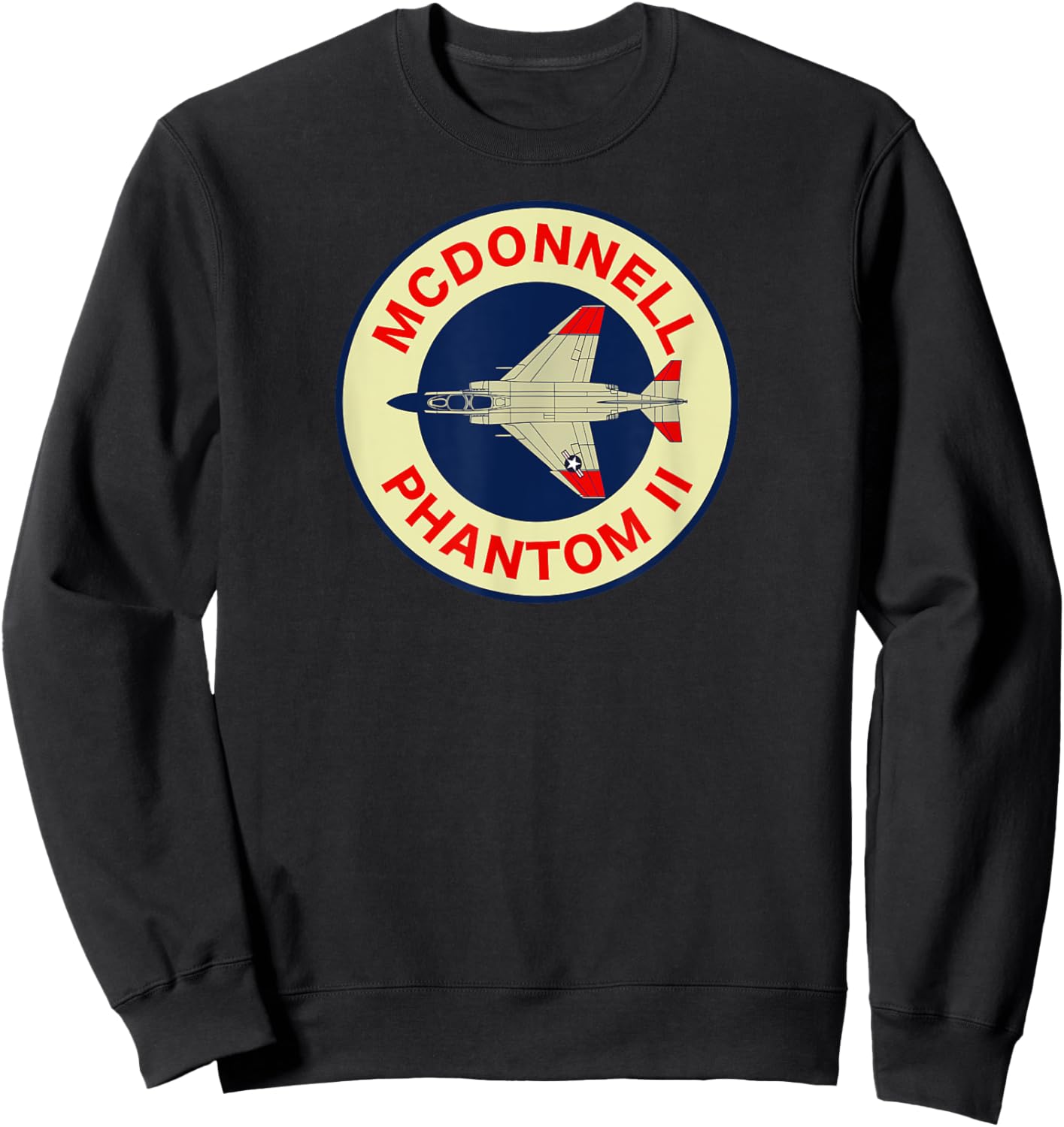 F-4 Phantom II Patch Sweatshirt - Sweatshirt | Black