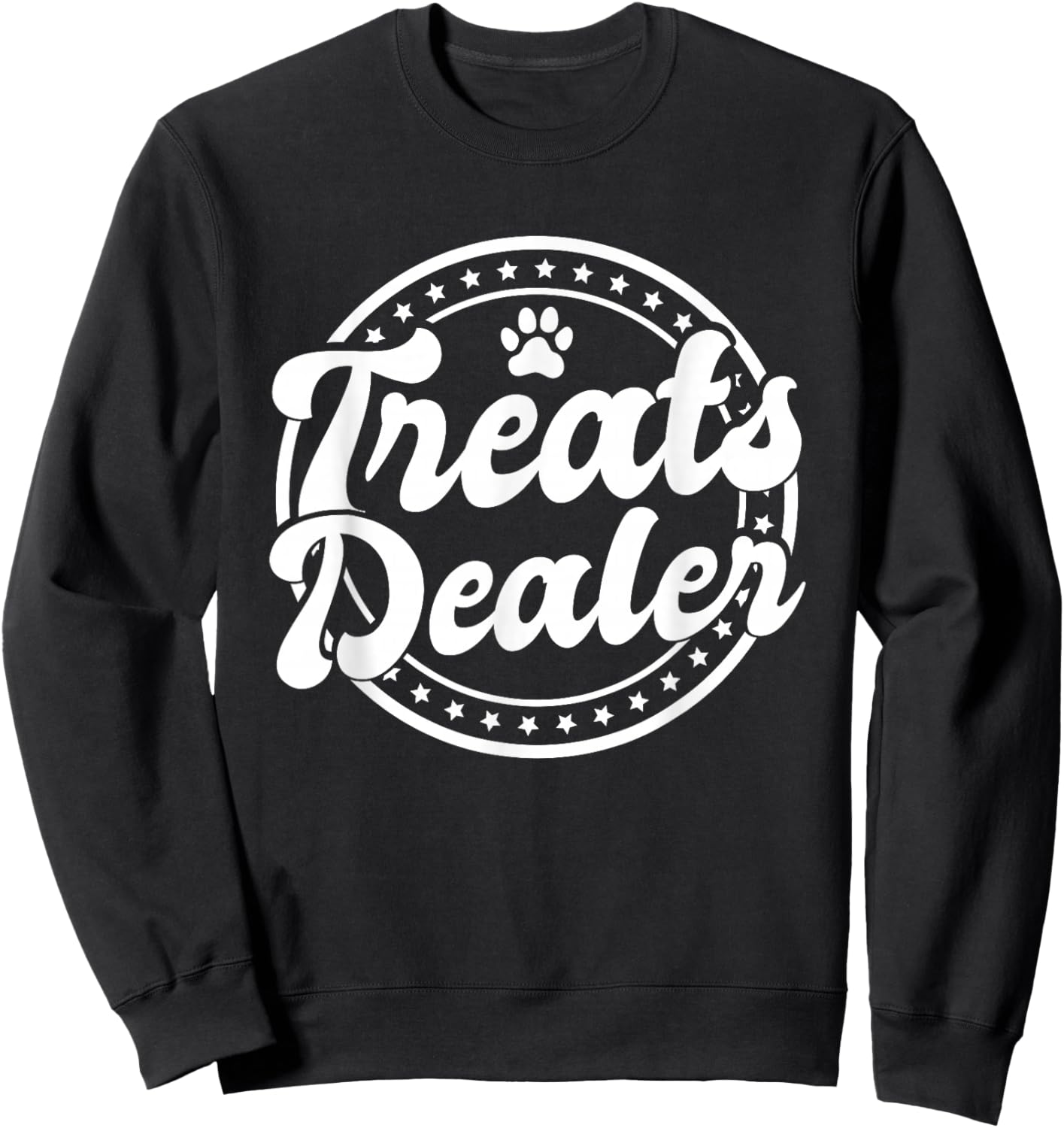 Leckerli Dealer - Animal Treats Dog Holder Sweatshirt - Sweatshirt | Black