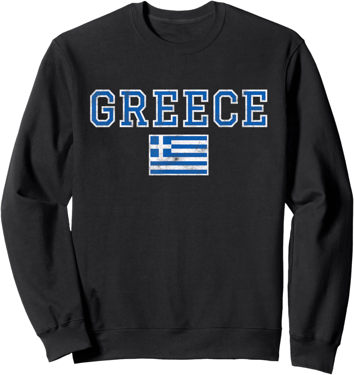 Greece Sweatshirt - Sweatshirt | Black