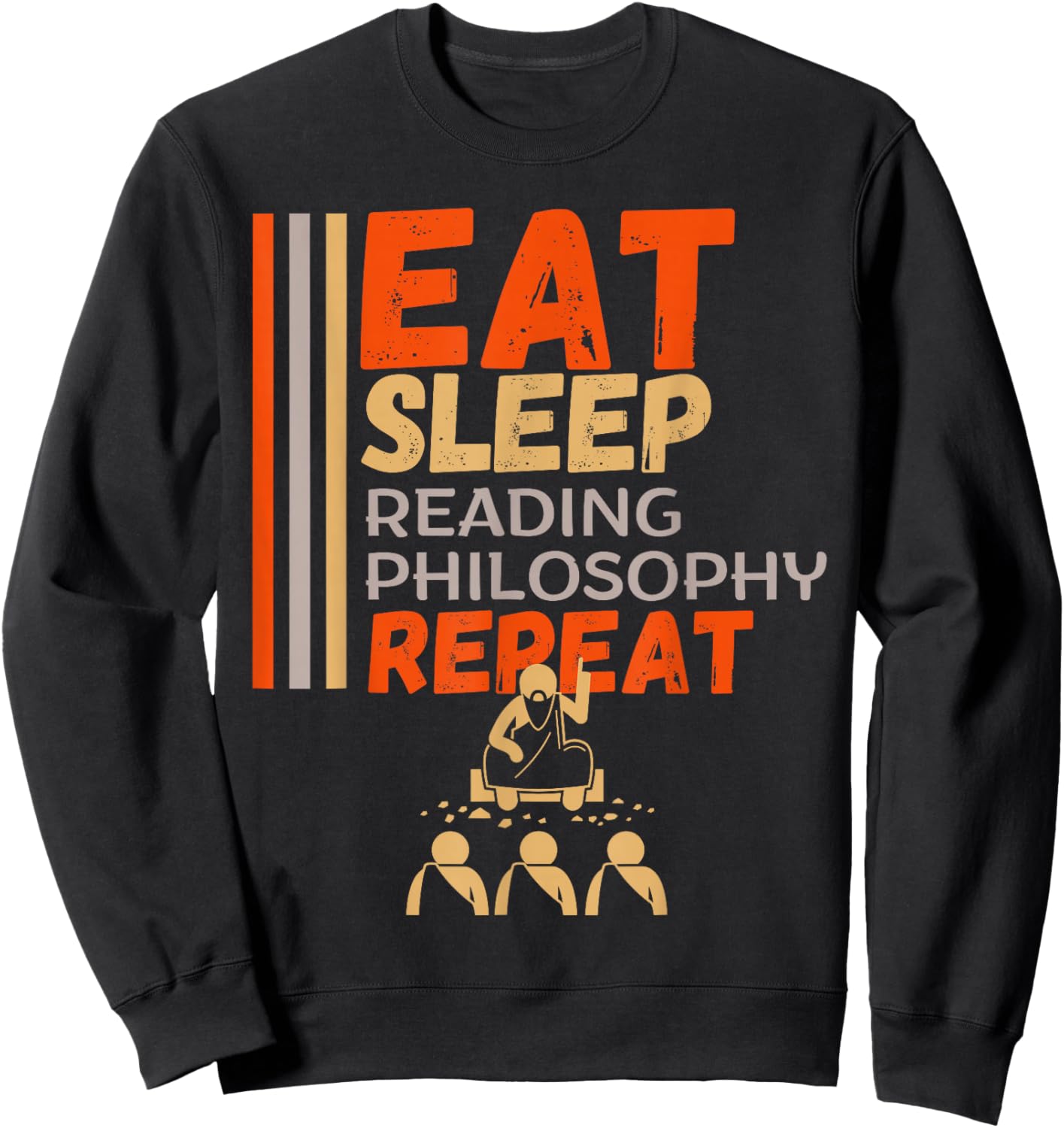 Philosophy, Philosopher, Philosophy Student Sweatshirt - Sweatshirt | Black