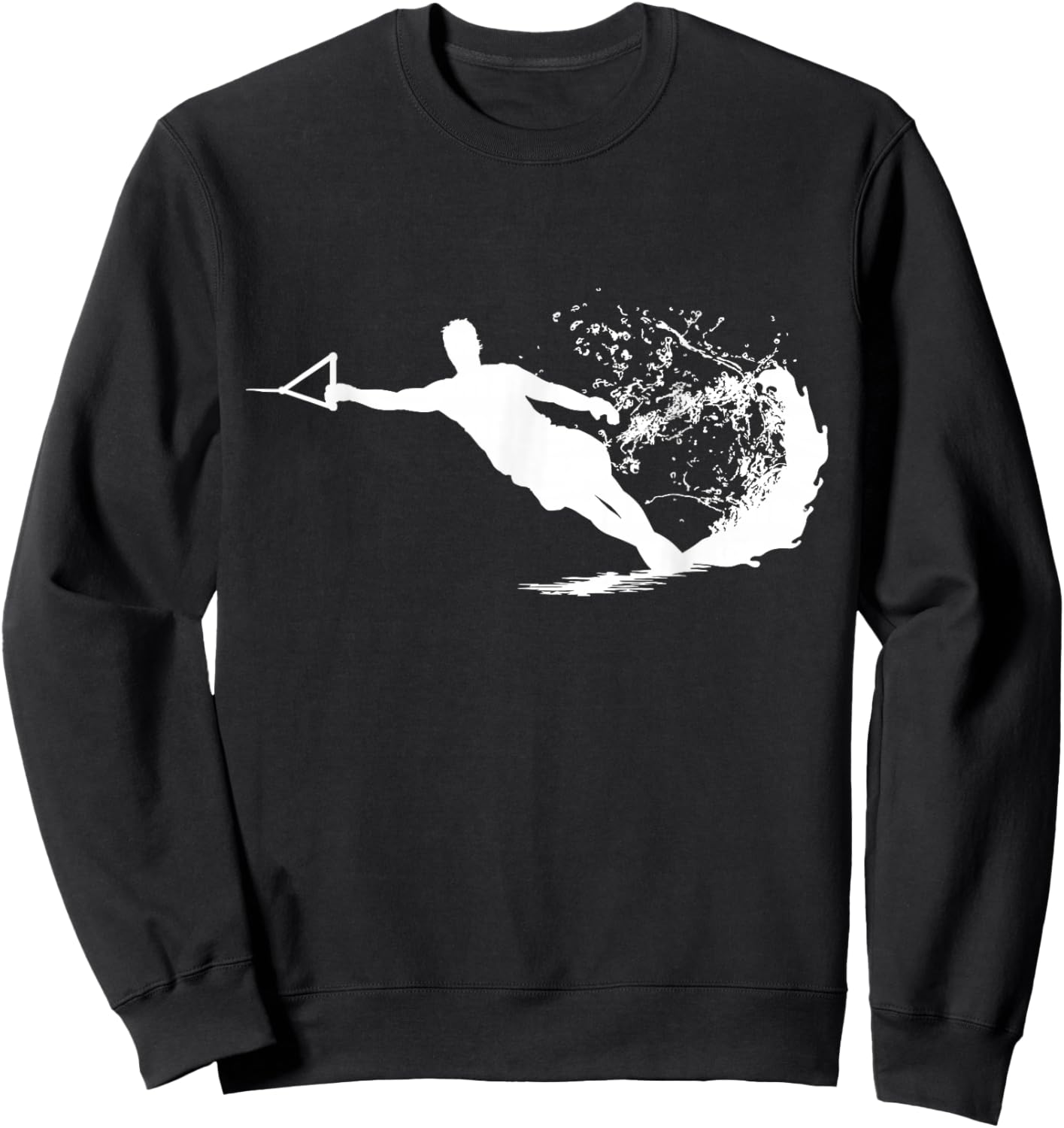 Water Skier Professional - Water Skiing Water Skiing , Men, Black, Small Sweatshirt - Sweatshirt | Black