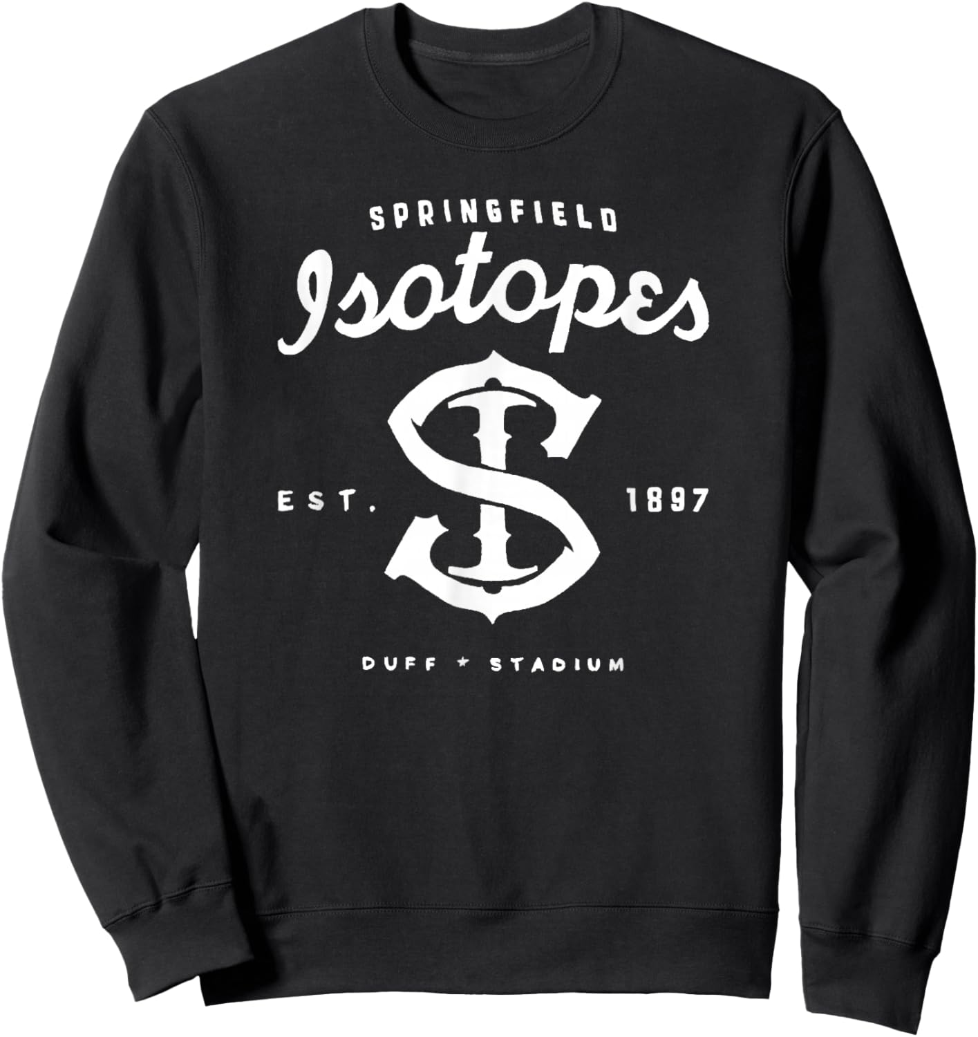 The Simpsons Springfield Isotopes V1 Sweatshirt - Sweatshirt | Black