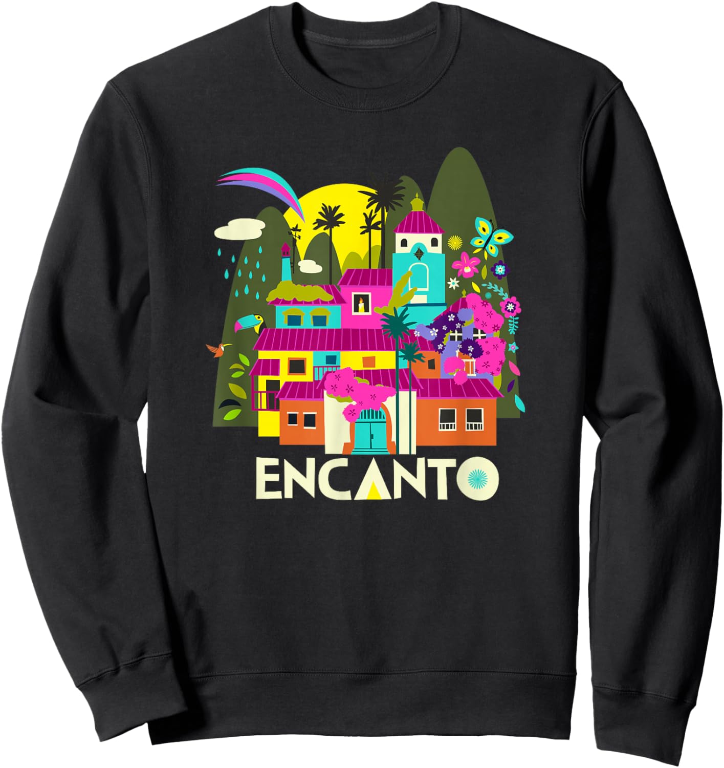 Disney Encanto House Logo Sweatshirt - Sweatshirt | Black