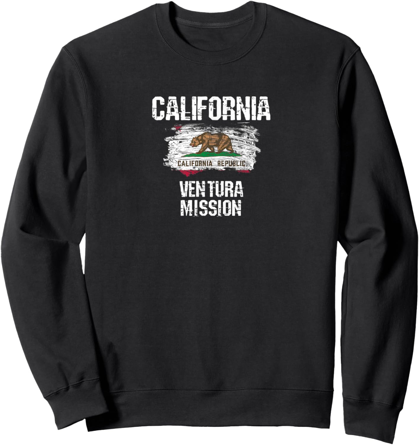 California Ventura Mission Sweatshirt - Sweatshirt | Black
