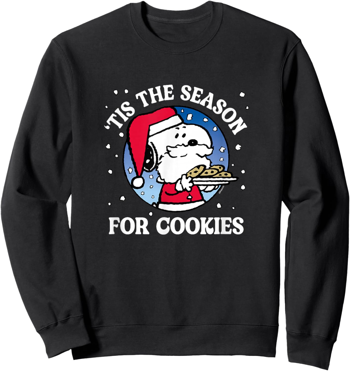 Peanuts - Tis The Season For Cookies Sweatshirt - Sweatshirt | Black