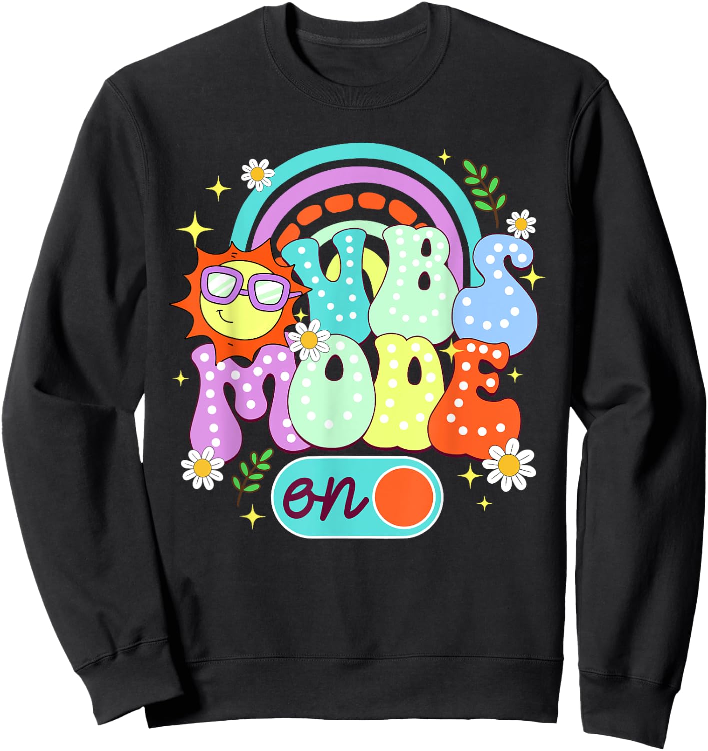 VBS Mode On Church Youth Vacation Bible School Sweatshirt - Sweatshirt | Black