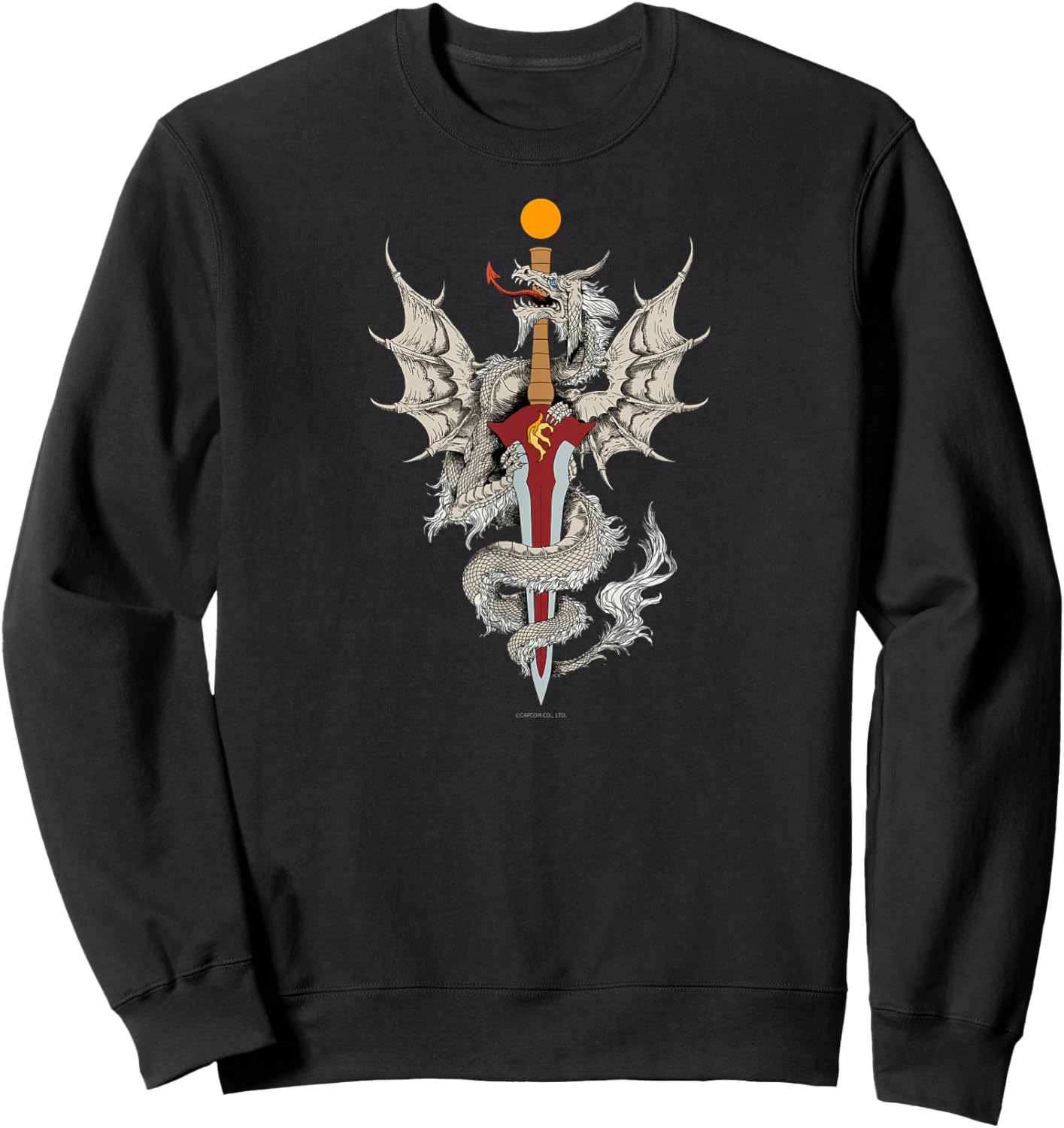Dragon's Dogma Online: The Ivory Order Sweatshirt - Sweatshirt | Black