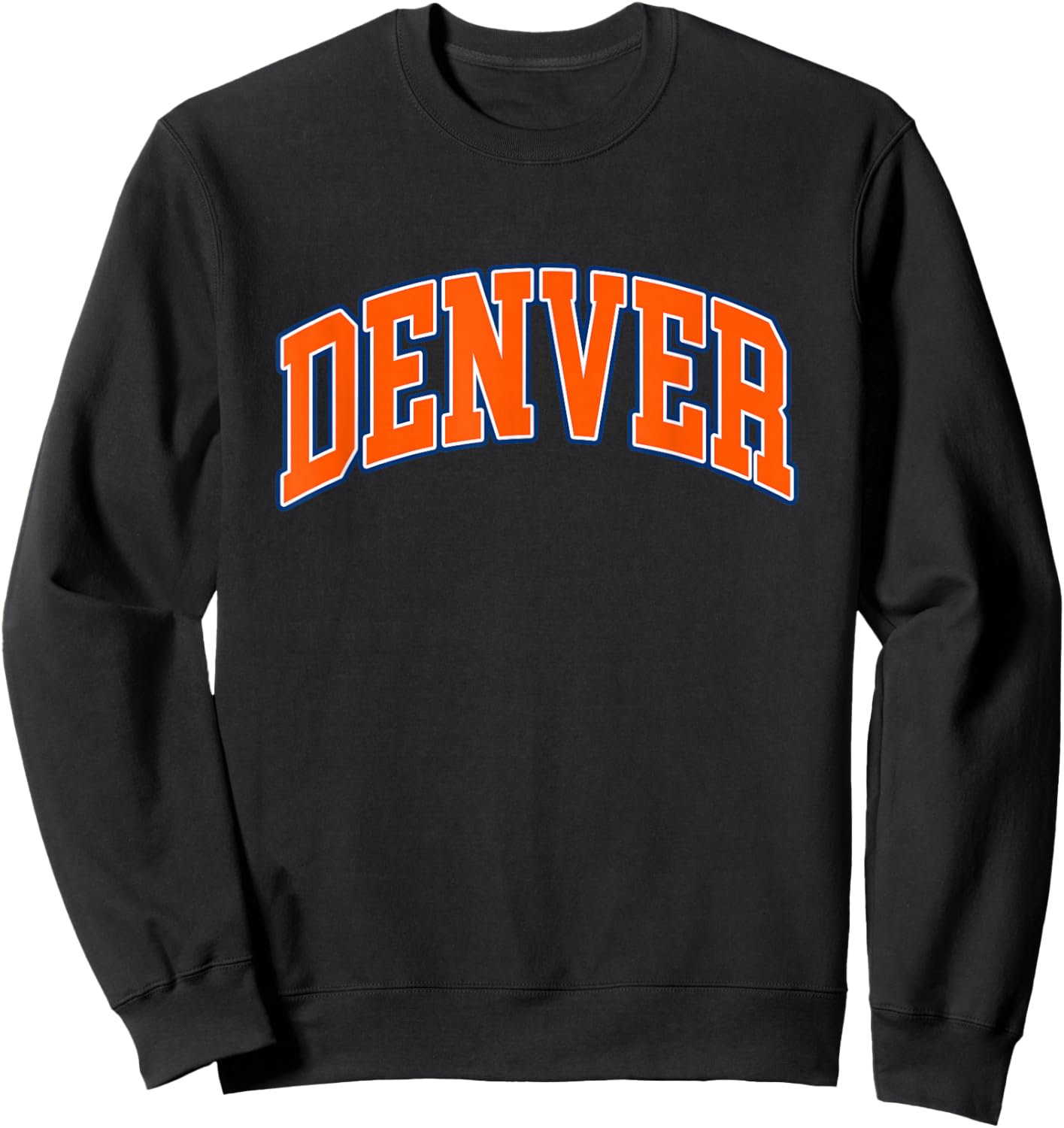Denver - Throwback Design - Classic Sweatshirt - Sweatshirt | Black