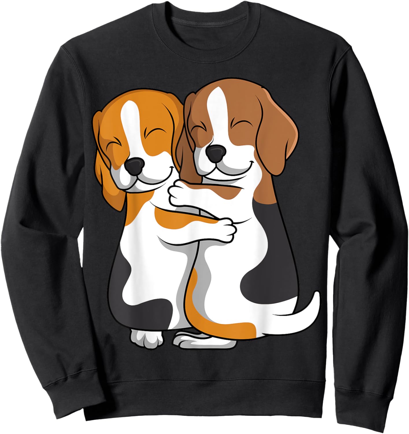 Beagle Lover Dog Mom Women Kids Girls Sweatshirt - Sweatshirt | Black