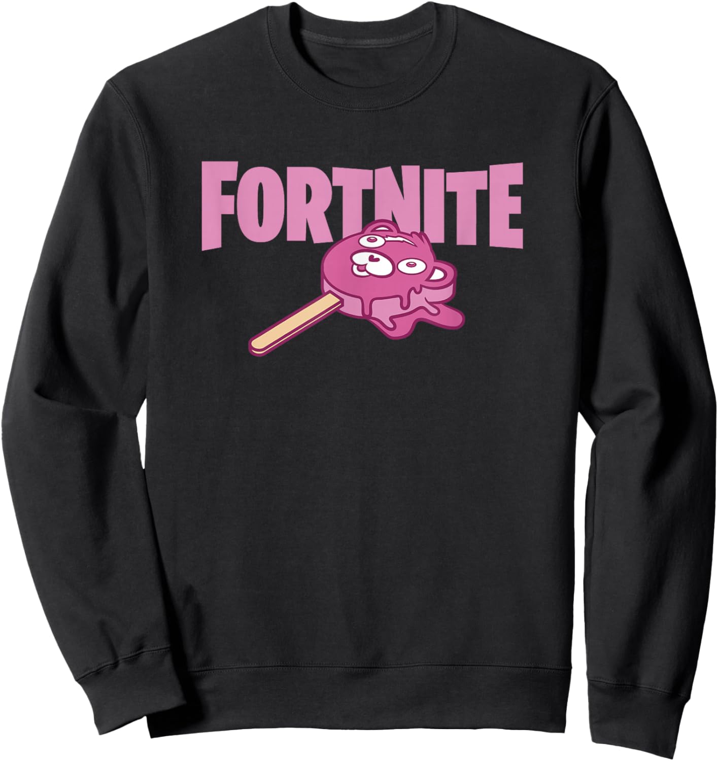 Fortnite Popsicle Bear Sweatshirt - Sweatshirt | Black
