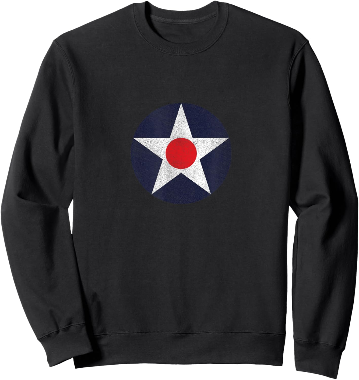 United States Army Air Corps Roundel Sweatshirt - Sweatshirt | Black