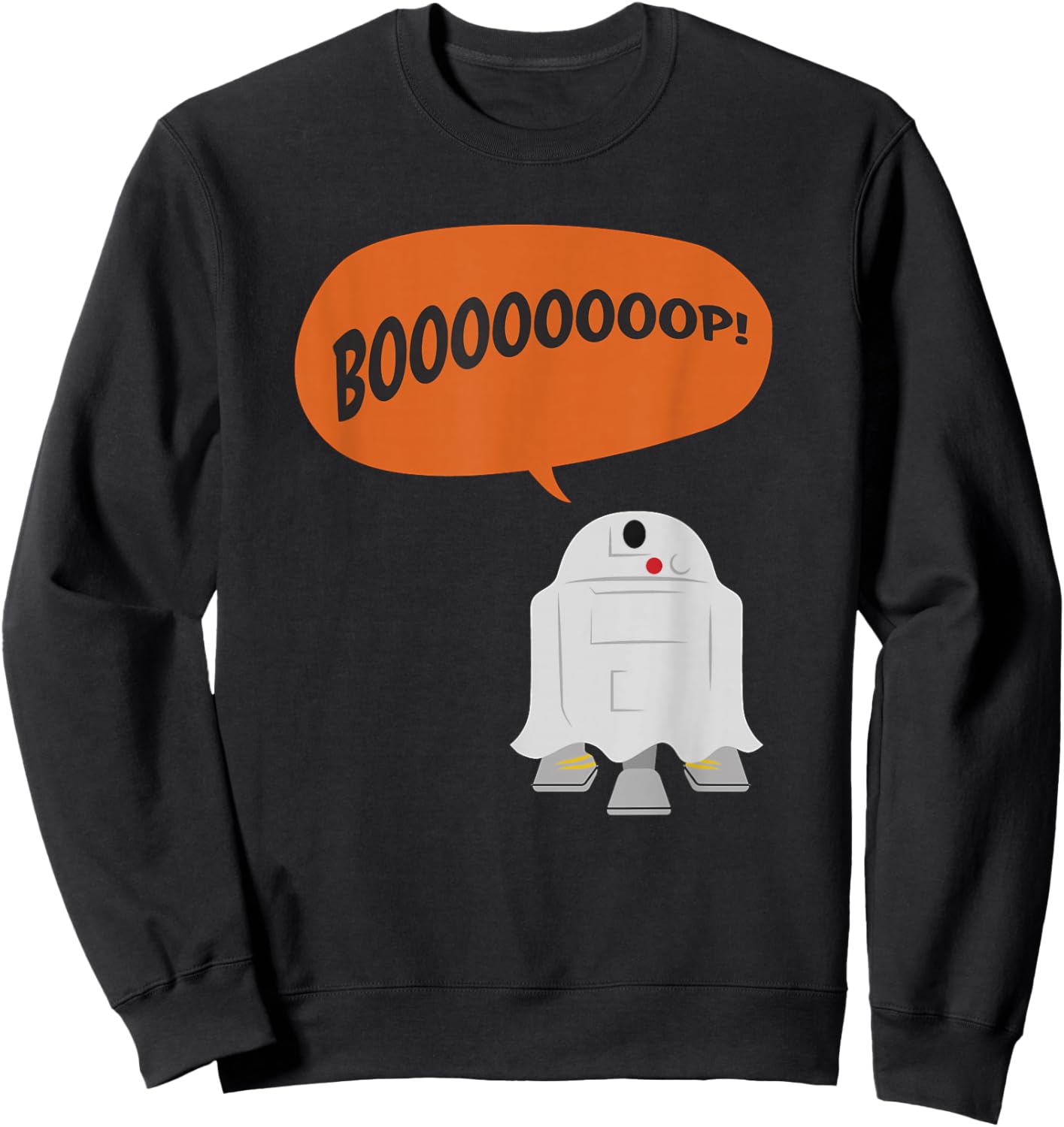 Star Wars R2-D2 Ghost Halloween Costume Sweatshirt - Sweatshirt | Black