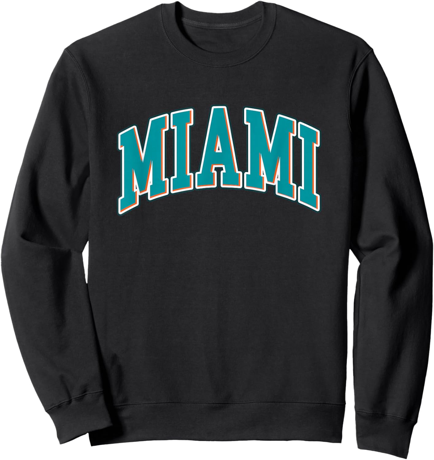 Miami - Hometown Pride - Throwback Design - Classic Sweatshirt - Sweatshirt | Black