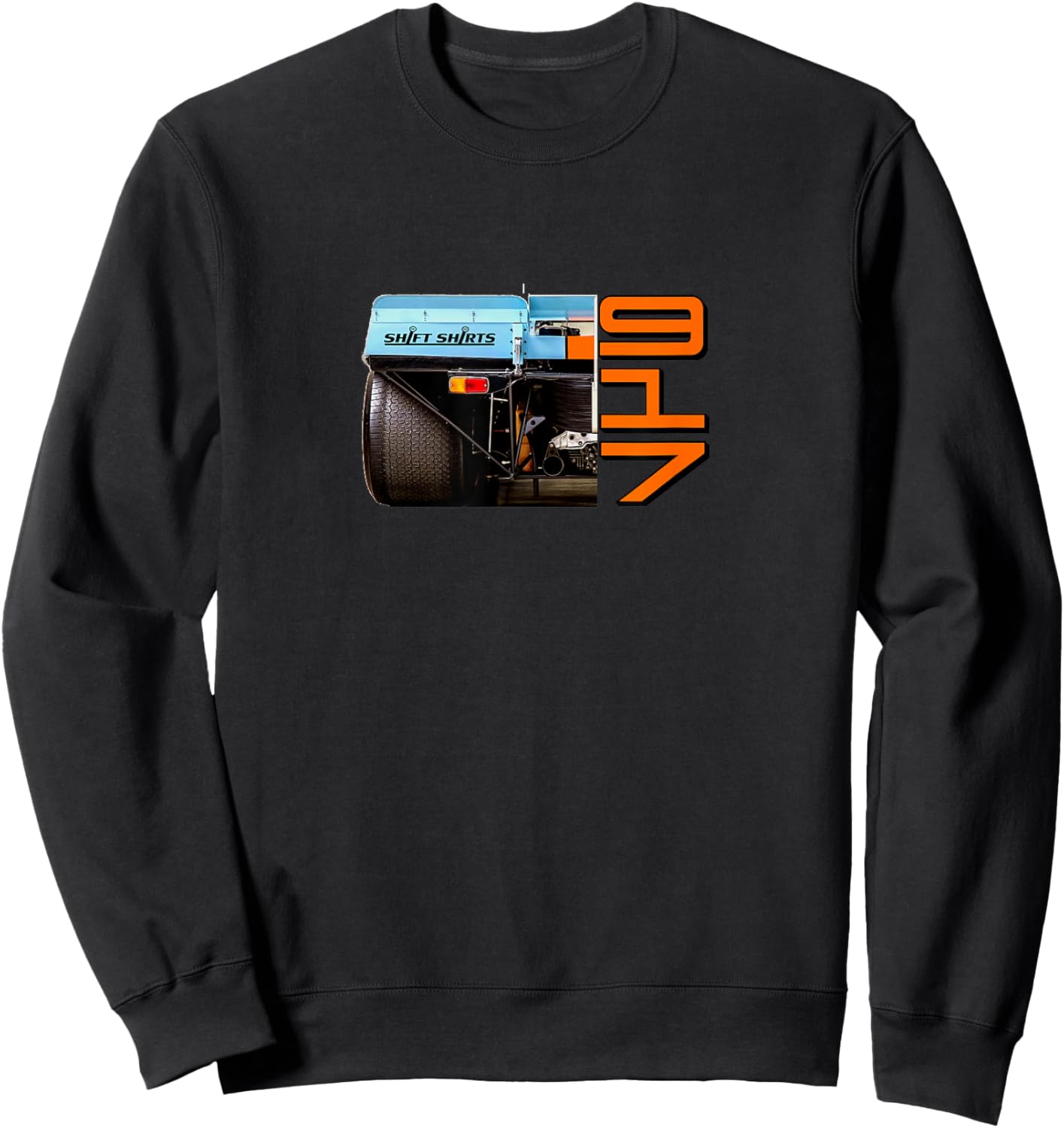 View of Dominance - Lemans 917 Racecar Inspired Sweatshirt - Sweatshirt | Black