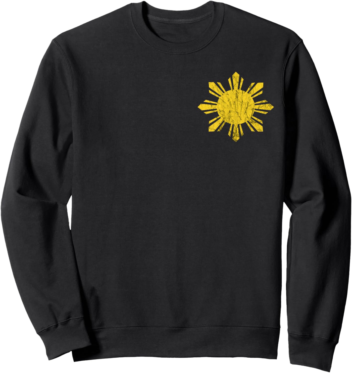 Philippines Filipino Sun Pilipinas Pride Filipino Roots Sweatshirt - Sweatshirt | Black
