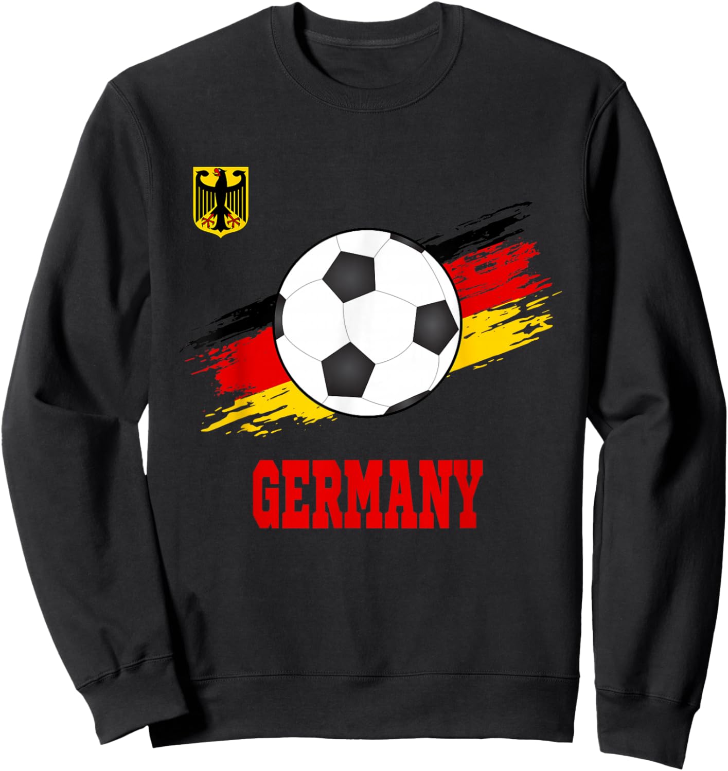 Germany Soccer German Football Germany Futbol Sweatshirt - Sweatshirt | Black
