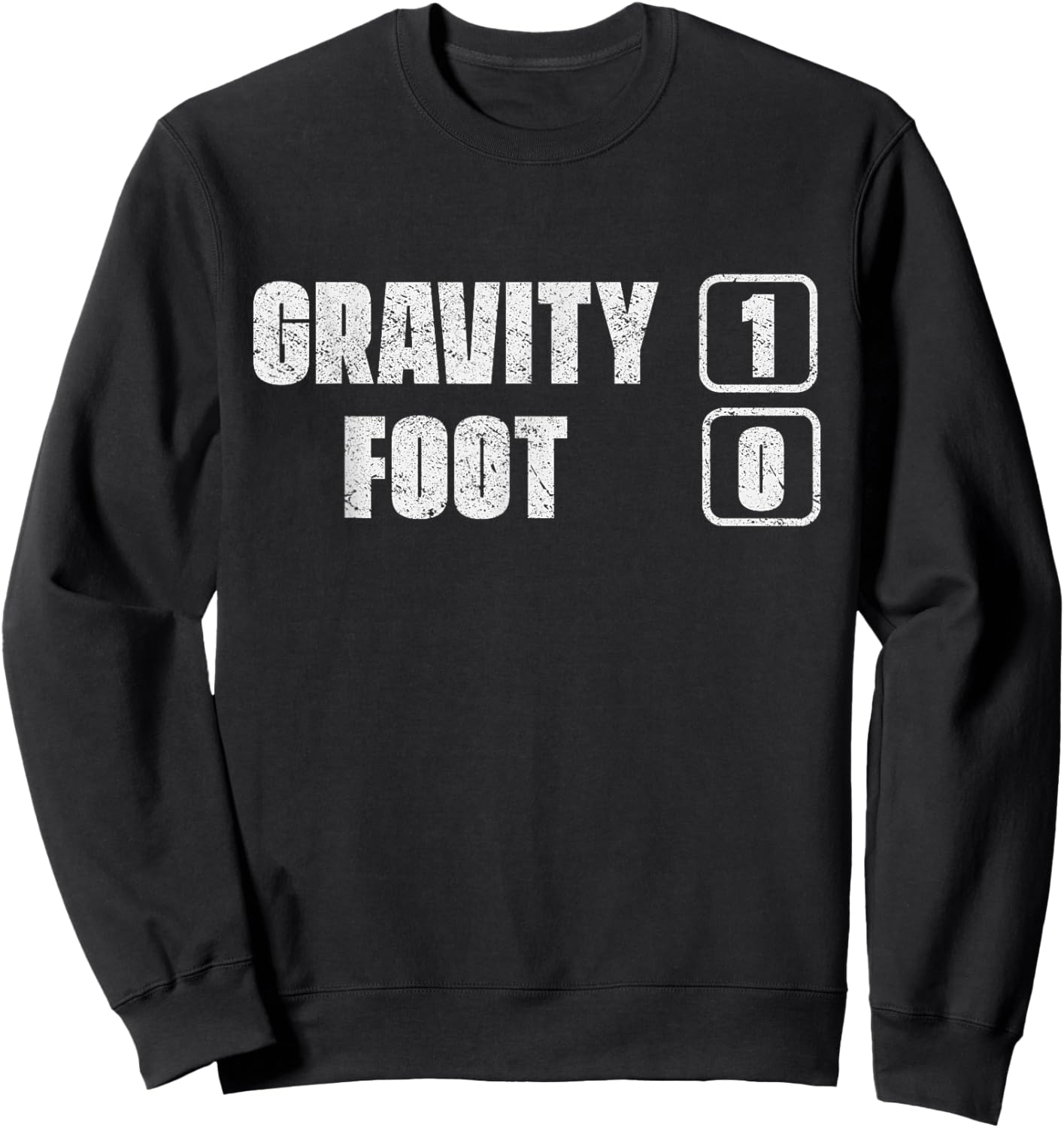 Metatarsal Fracture Fracture - Broken Foot Sweatshirt - Sweatshirt | Black