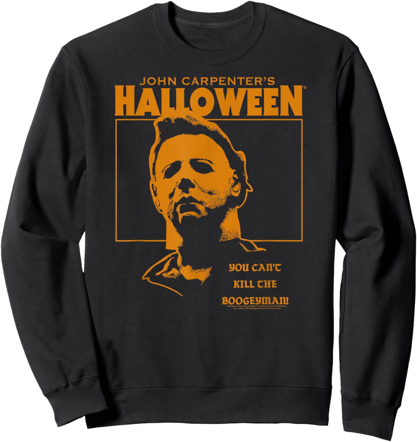 Halloween You Can't Kill The Bogeyman Sweatshirt - Sweatshirt | Black