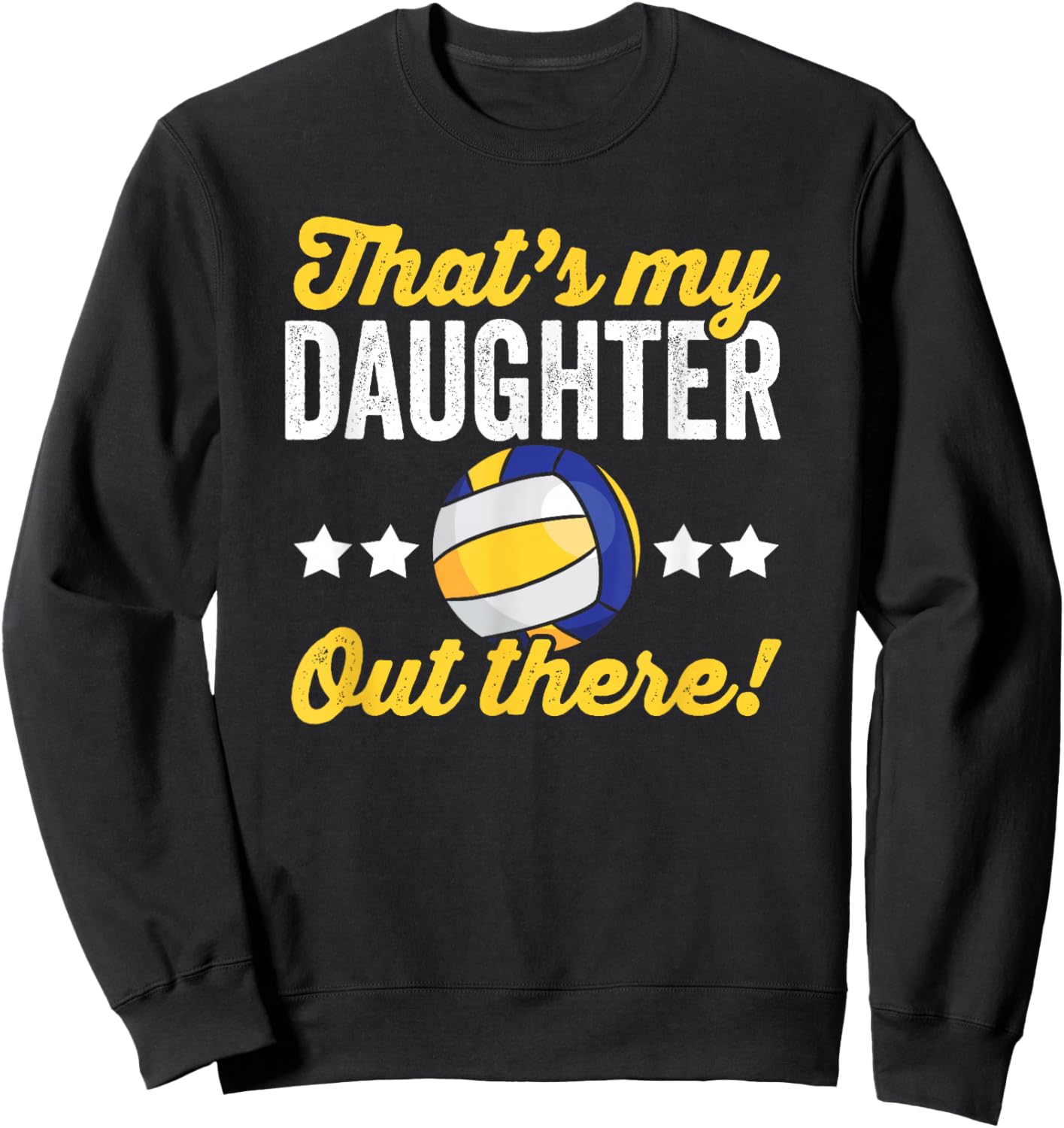 Volleyball Mom Volleyball Player Volleyball Mothers Day Sweatshirt - Sweatshirt | Black