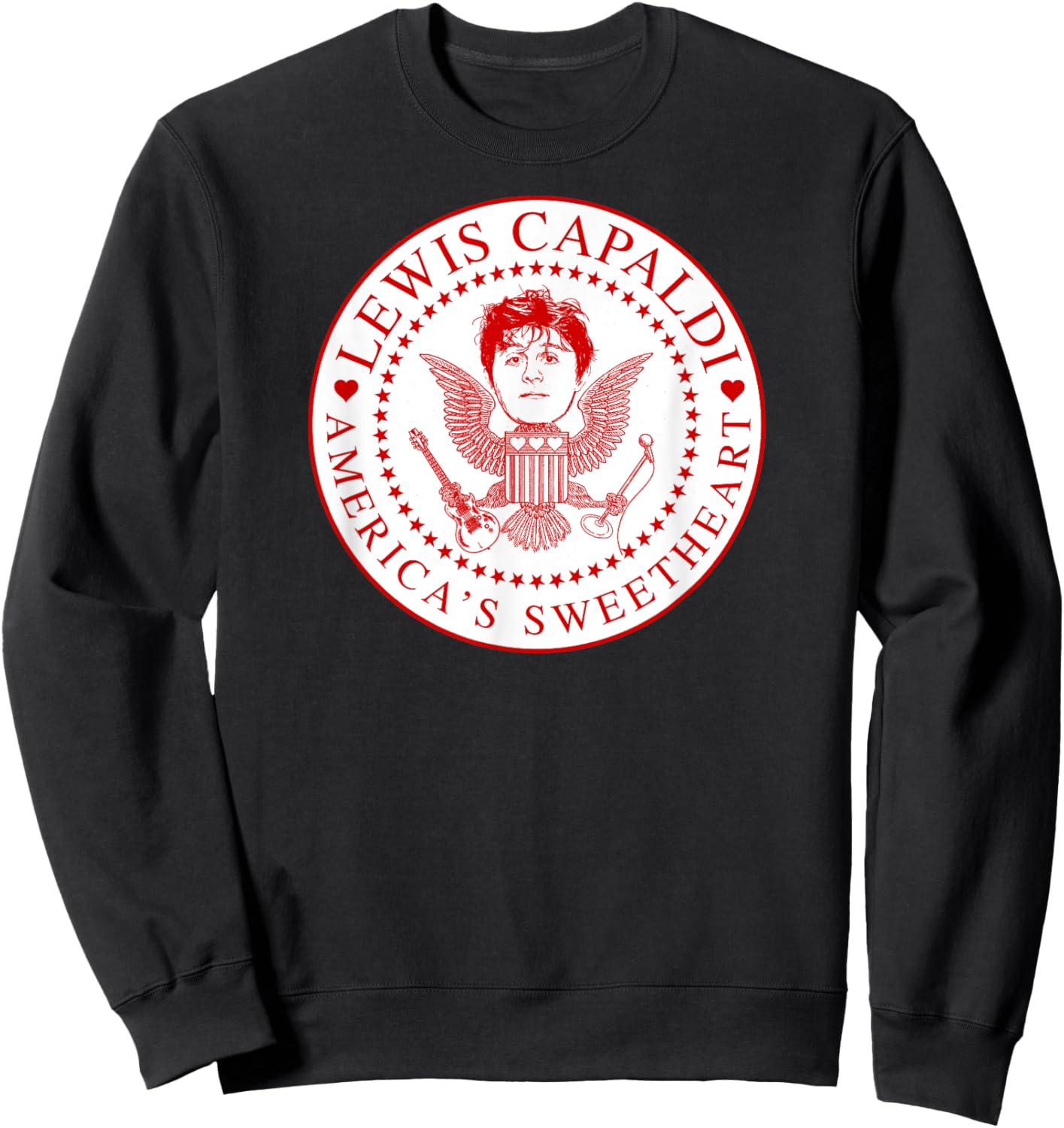 Lewis Capaldi – Presidential Seal Sweatshirt - Sweatshirt | Black