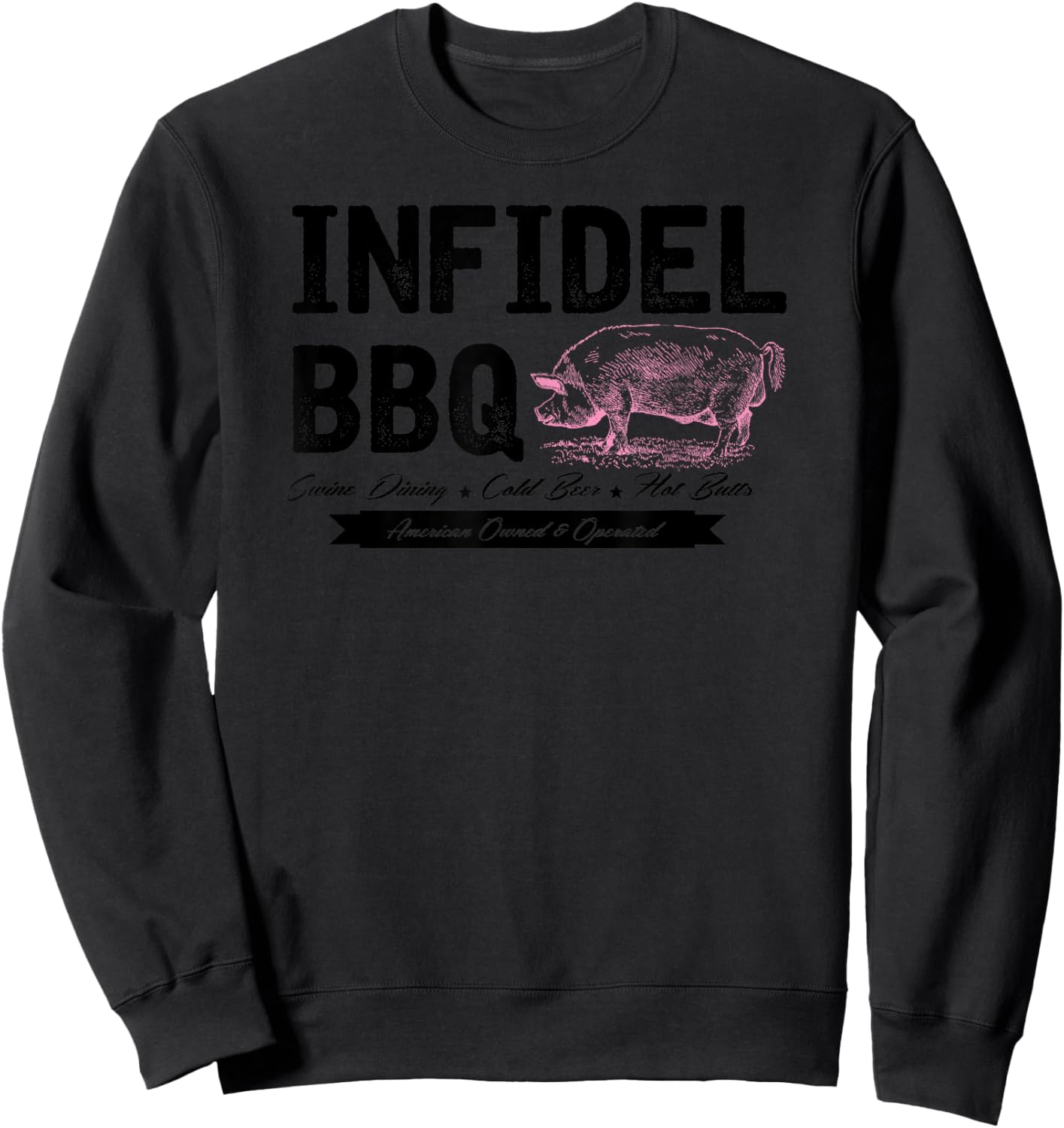 Infidel Bbq Sweatshirt - Sweatshirt | Black
