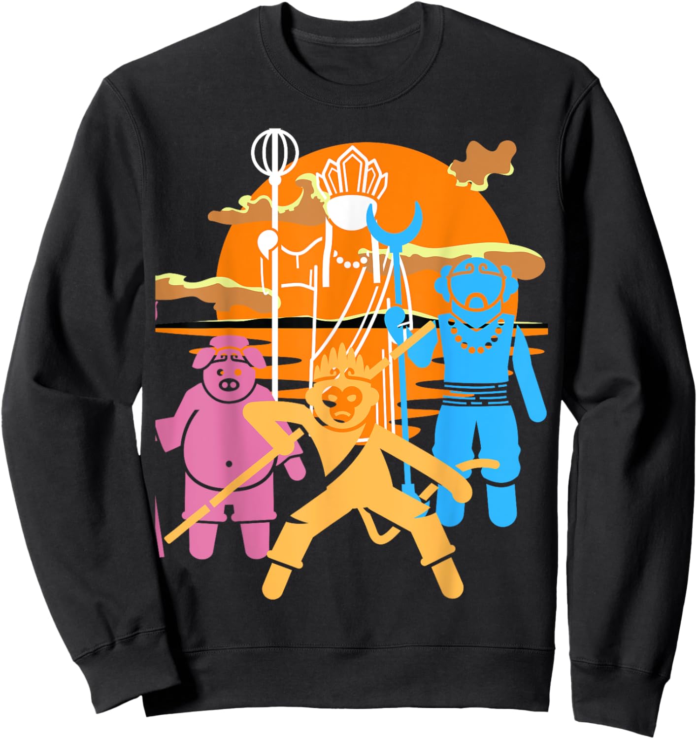 Monkey King Sweatshirt - Sweatshirt | Black