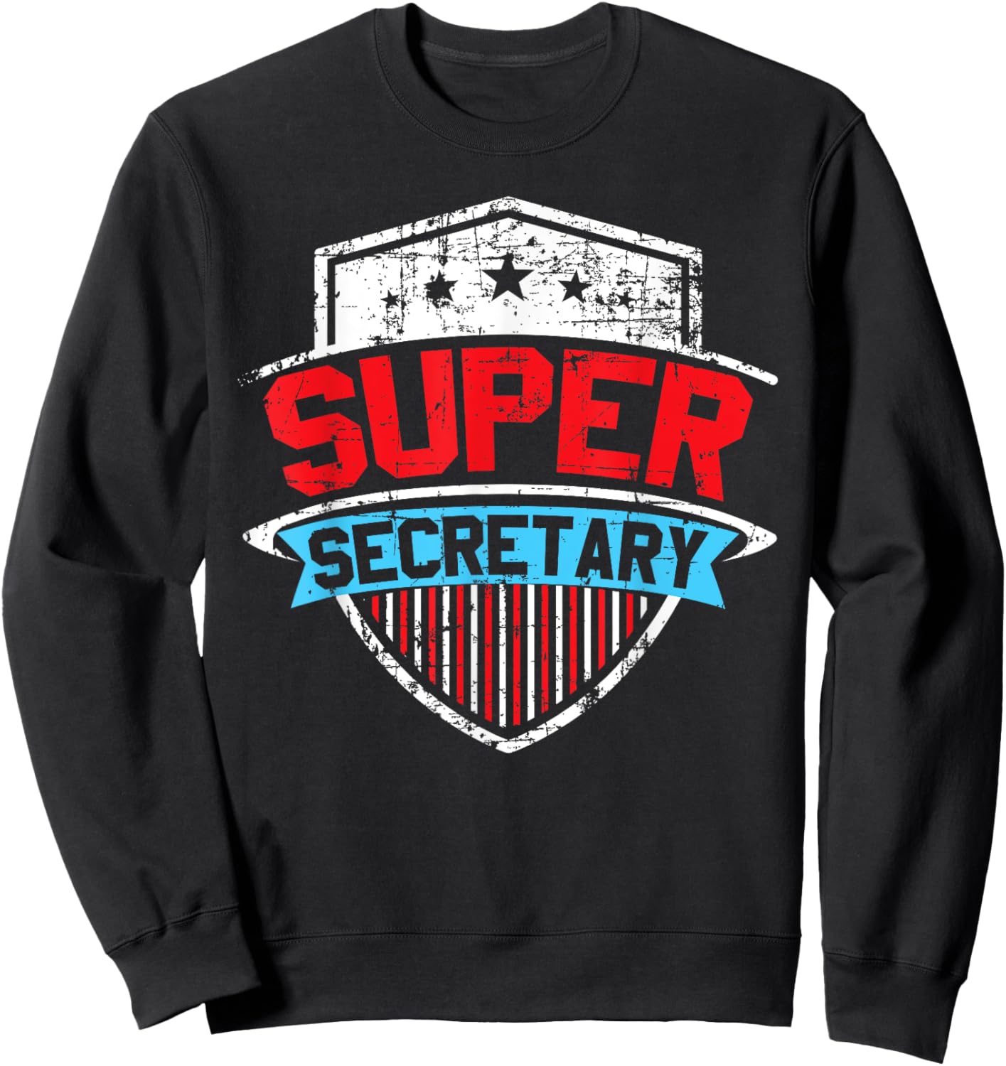 Super secretary Sweatshirt - Sweatshirt | Black